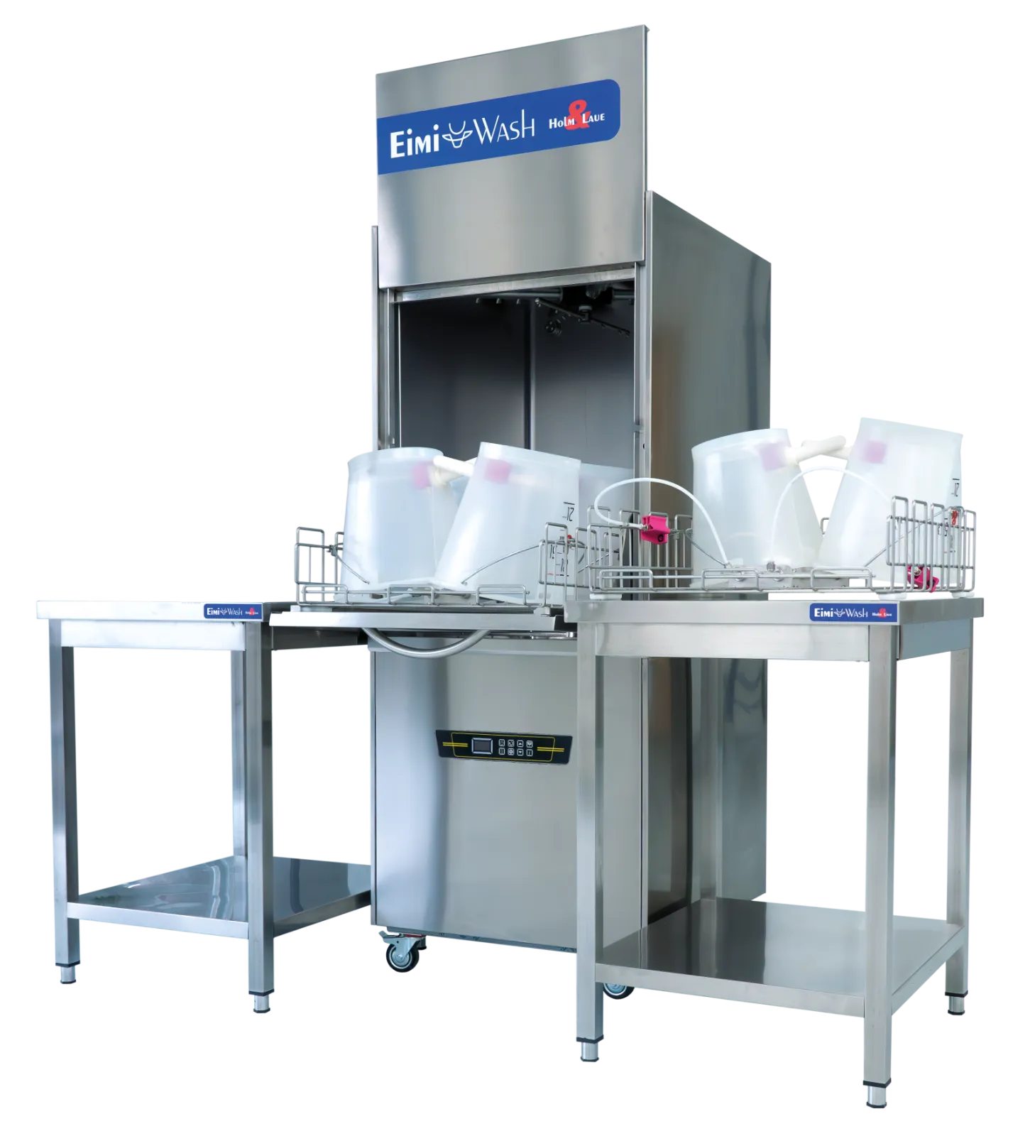 EimiWash with accessories.