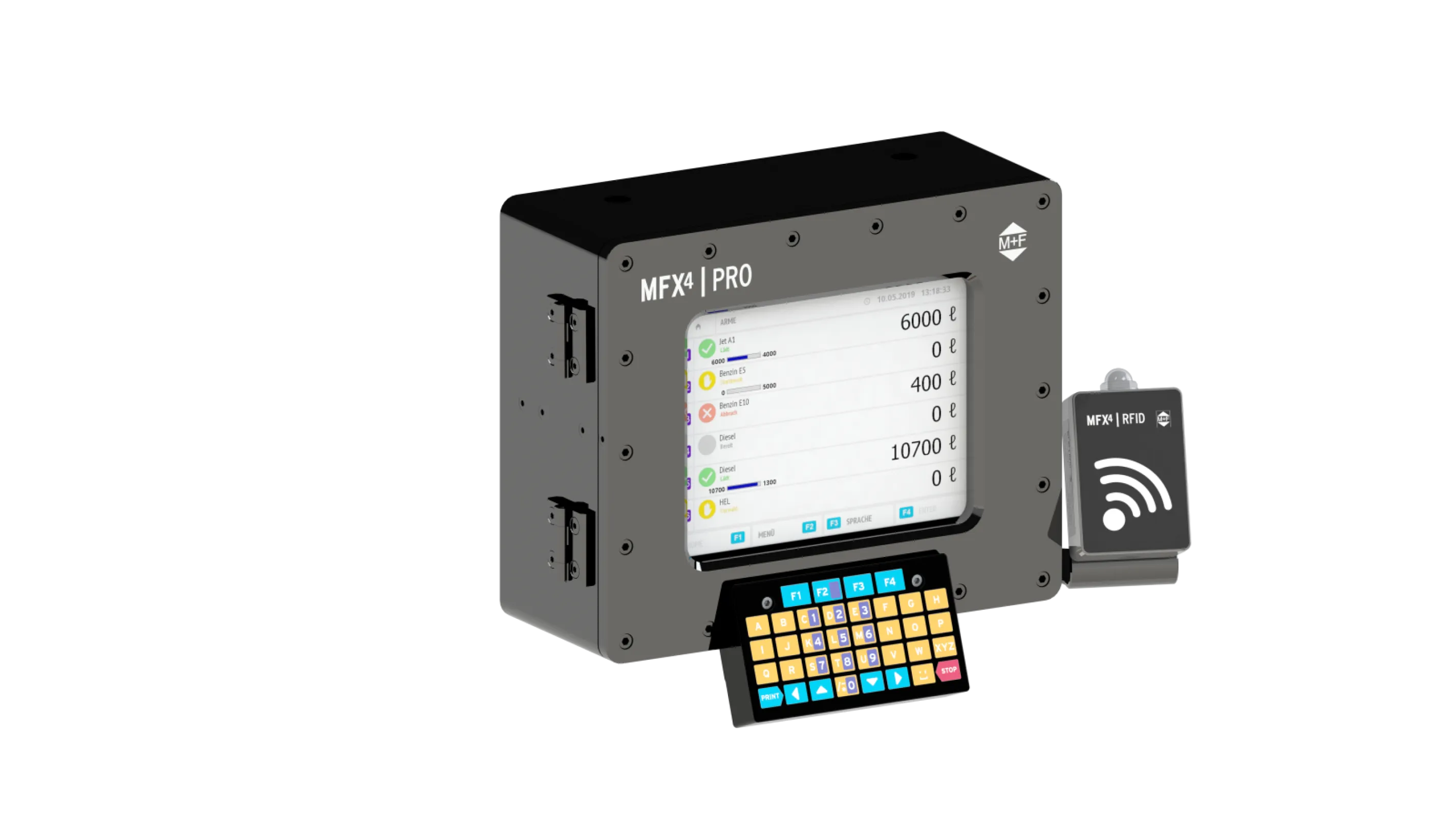 MFX_4 Pro Terminal in an explosion-proof (Ex) housing with RFID