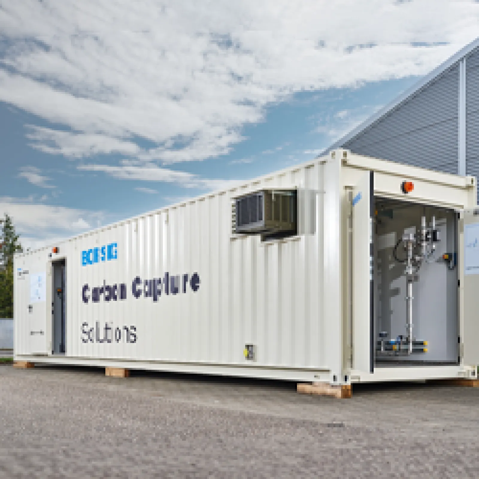 CO2 separation unit