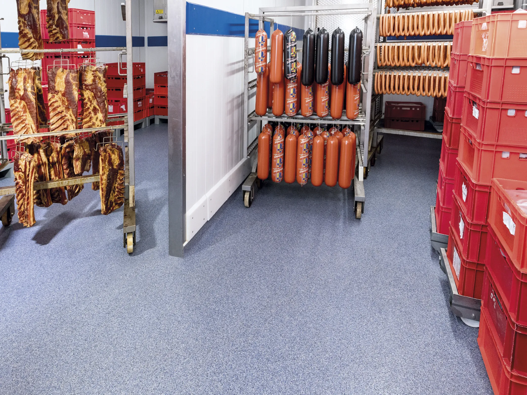 Silikal MMA coatings are also suitable for cold stores and storage rooms.