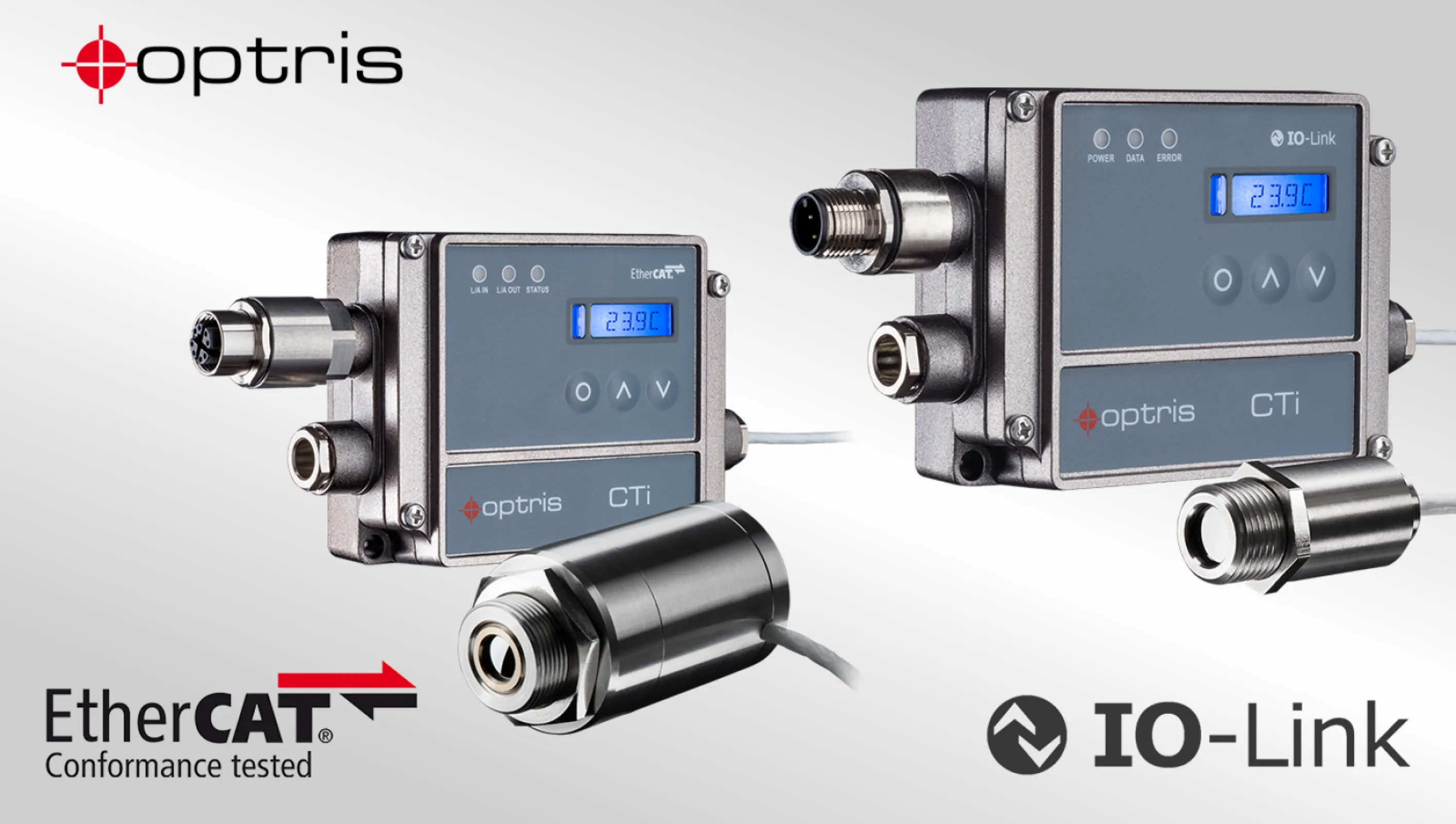 New interfaces expand Optris CTi pyrometer series EtherCAT and IO-Link enhance performance and integration New interfaces expand Optris CTi pyrometer series EtherCAT and IO-Link enhance performance and integration