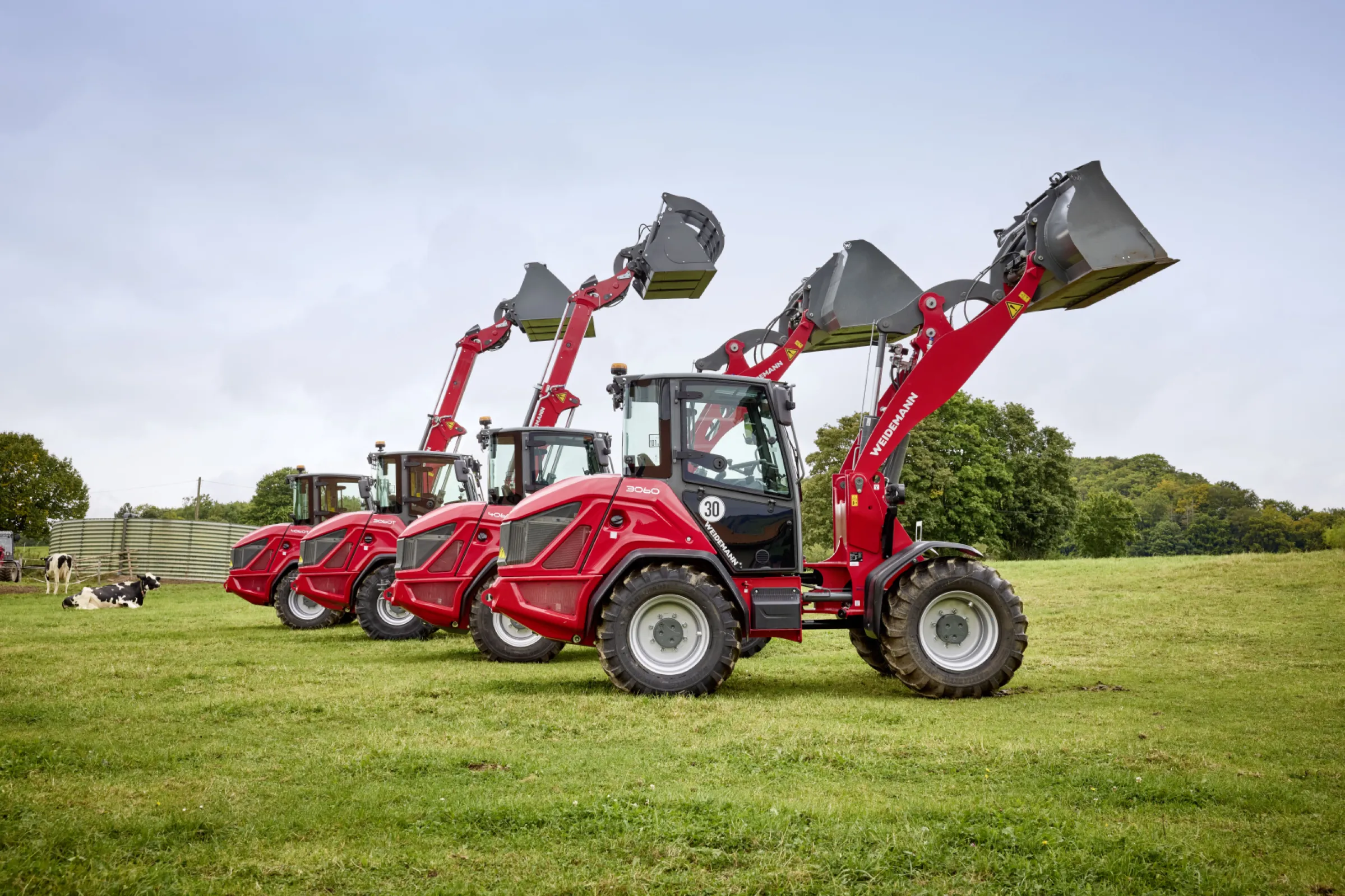 Telescopic wheel loader line-up