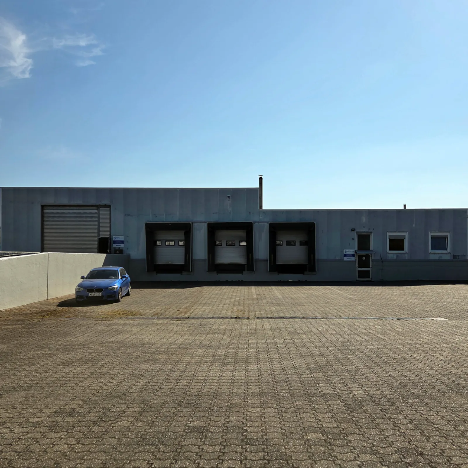 Production warehouse main view