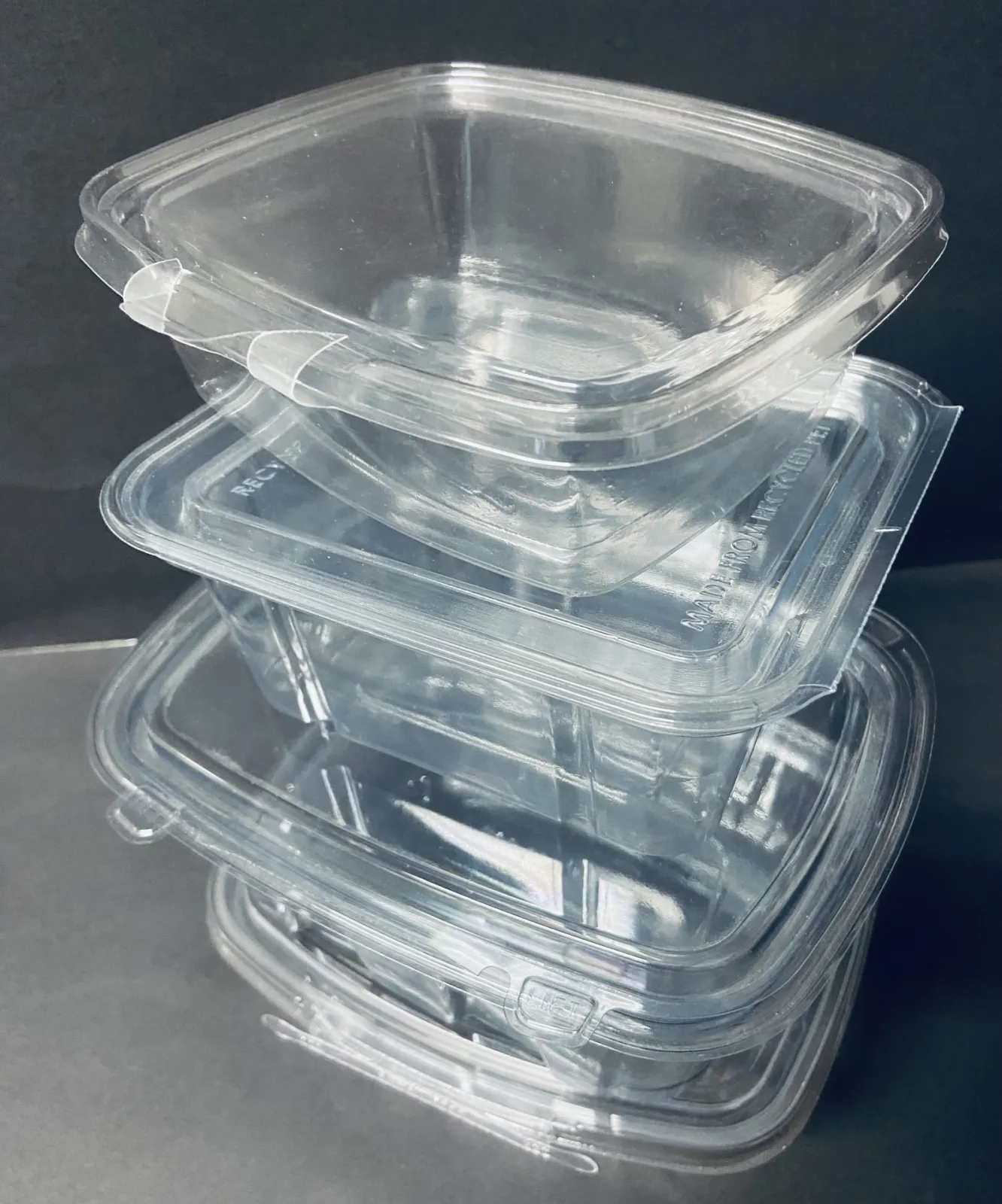 Tamper-evident trays in various designs