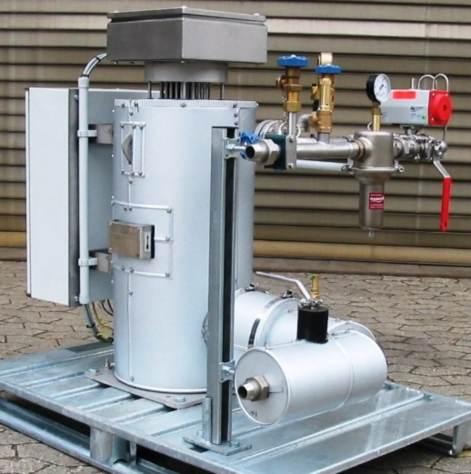 CO2 Vaporizer Skid