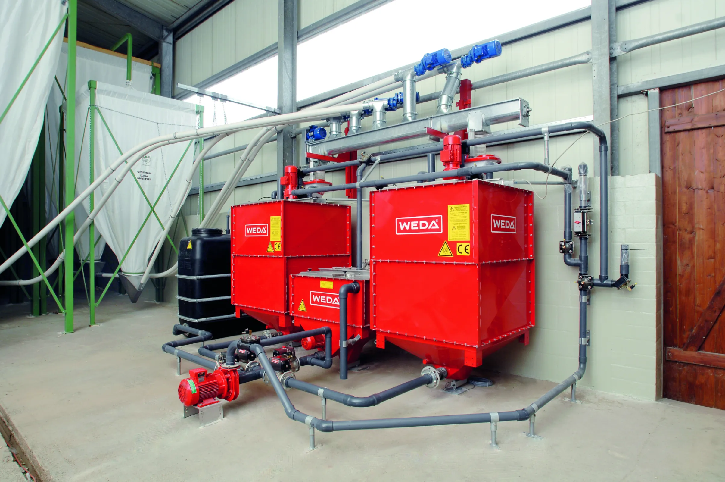 WEDA liquid feeding system