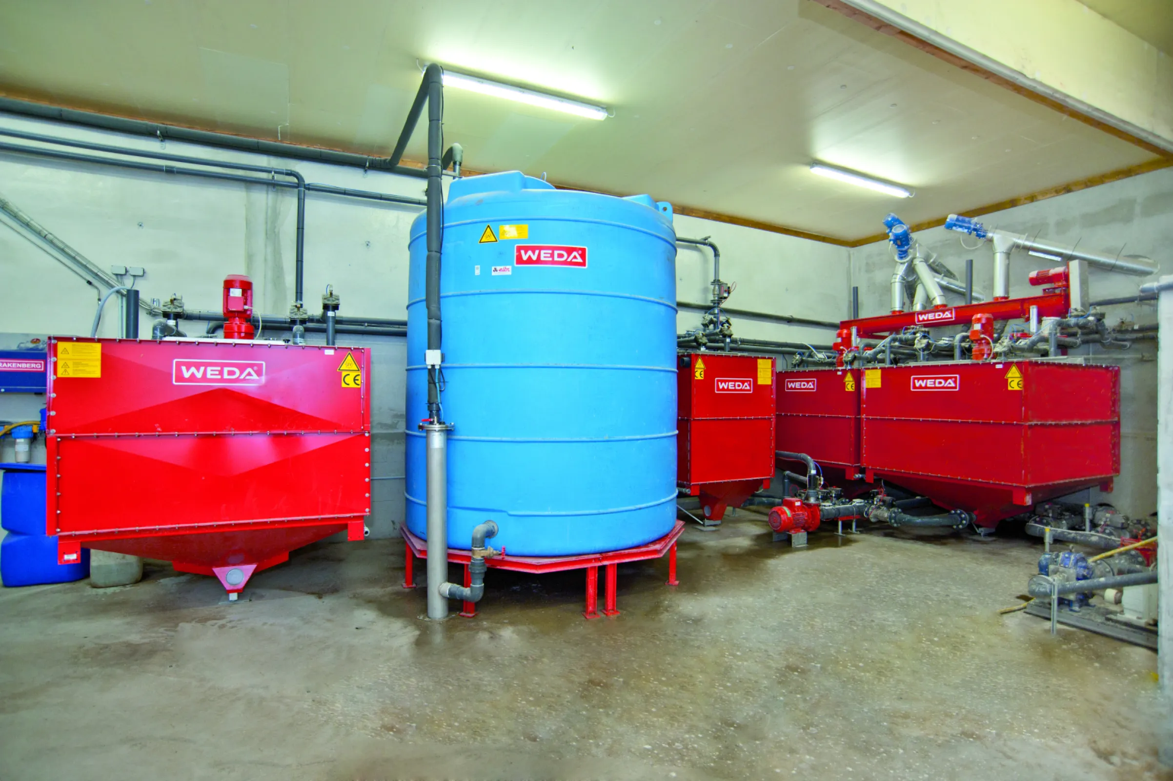 WEDA liquid feeding system