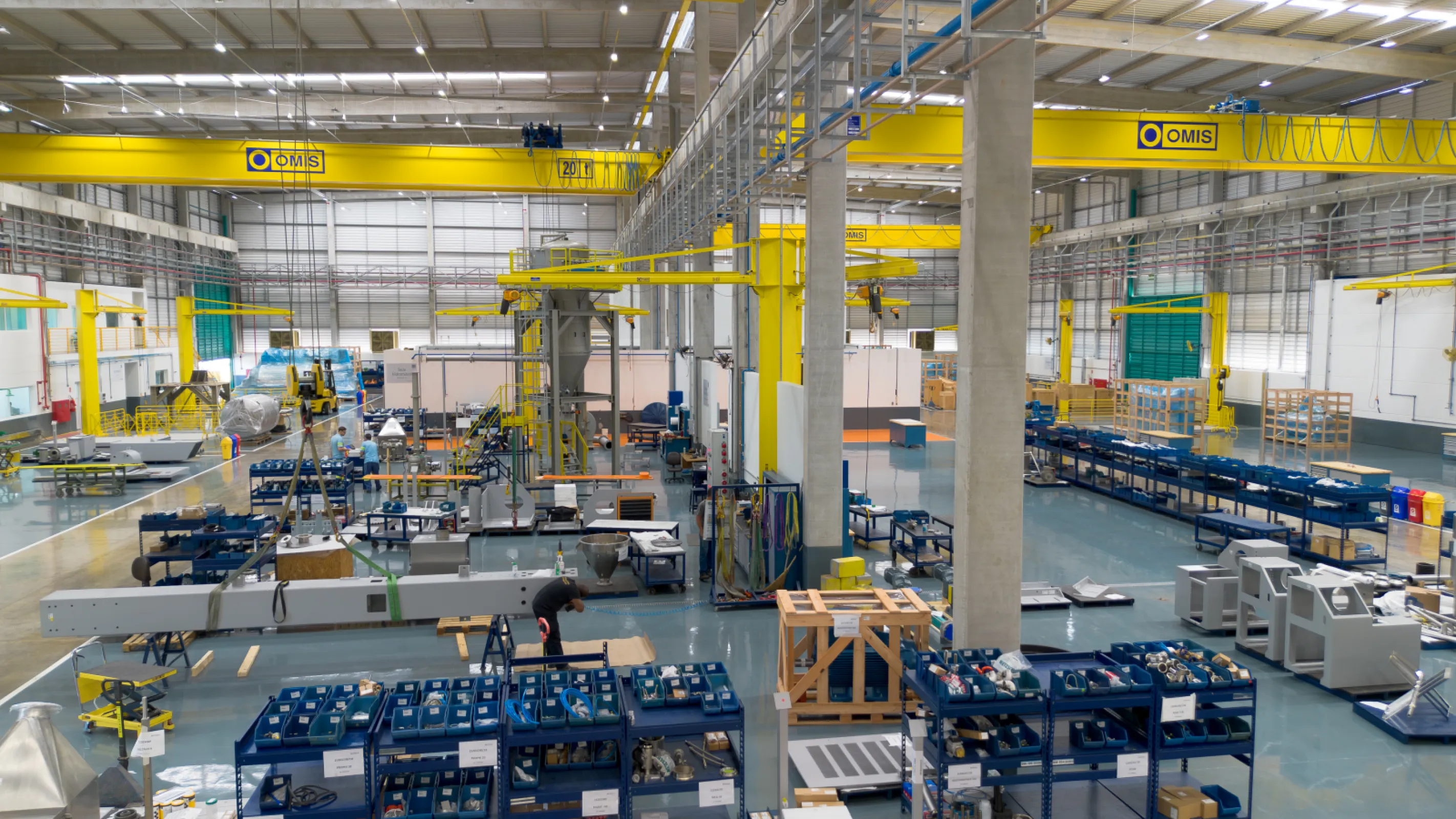 Grinding & Dispersing Assembly and Production Area – Pomerode, Santa Catarina, Brazil