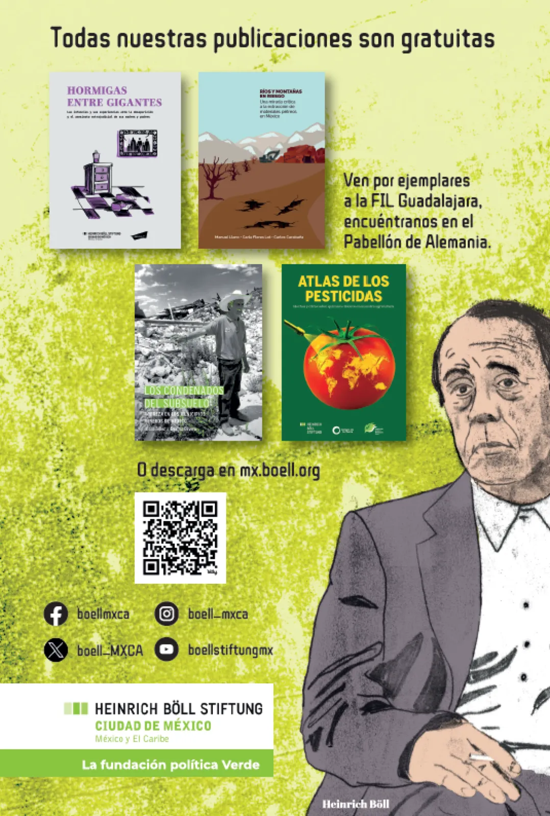 All our publications are available for free download at our website mx.boell.org.
