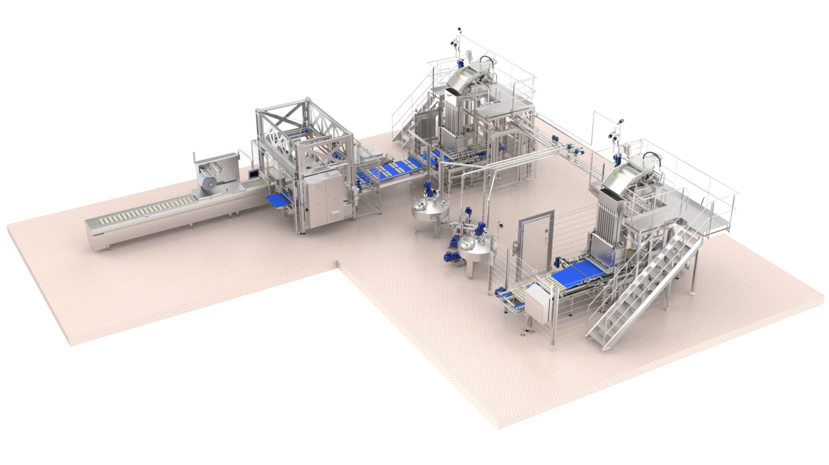 Tofu filling line