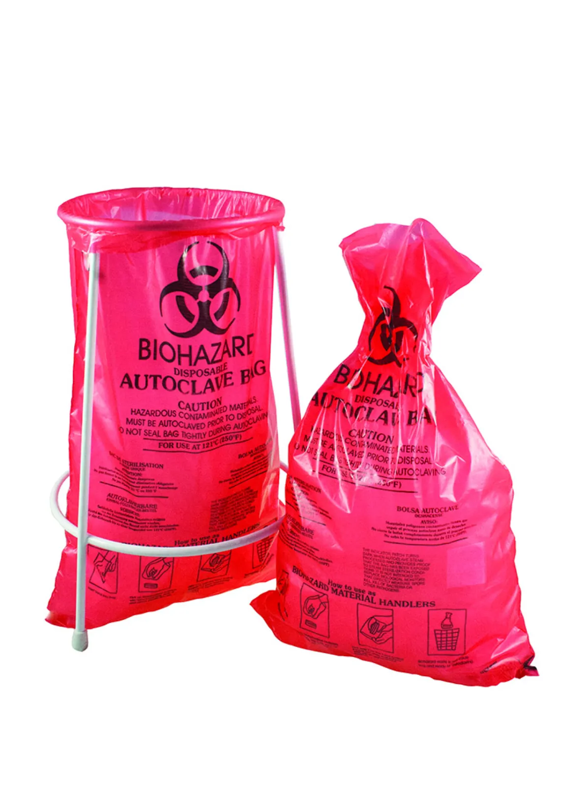 Biohazard Waste Disposal Bags - and much more to find here: https://www.ratiolab.com/en/products/lab-ware/
