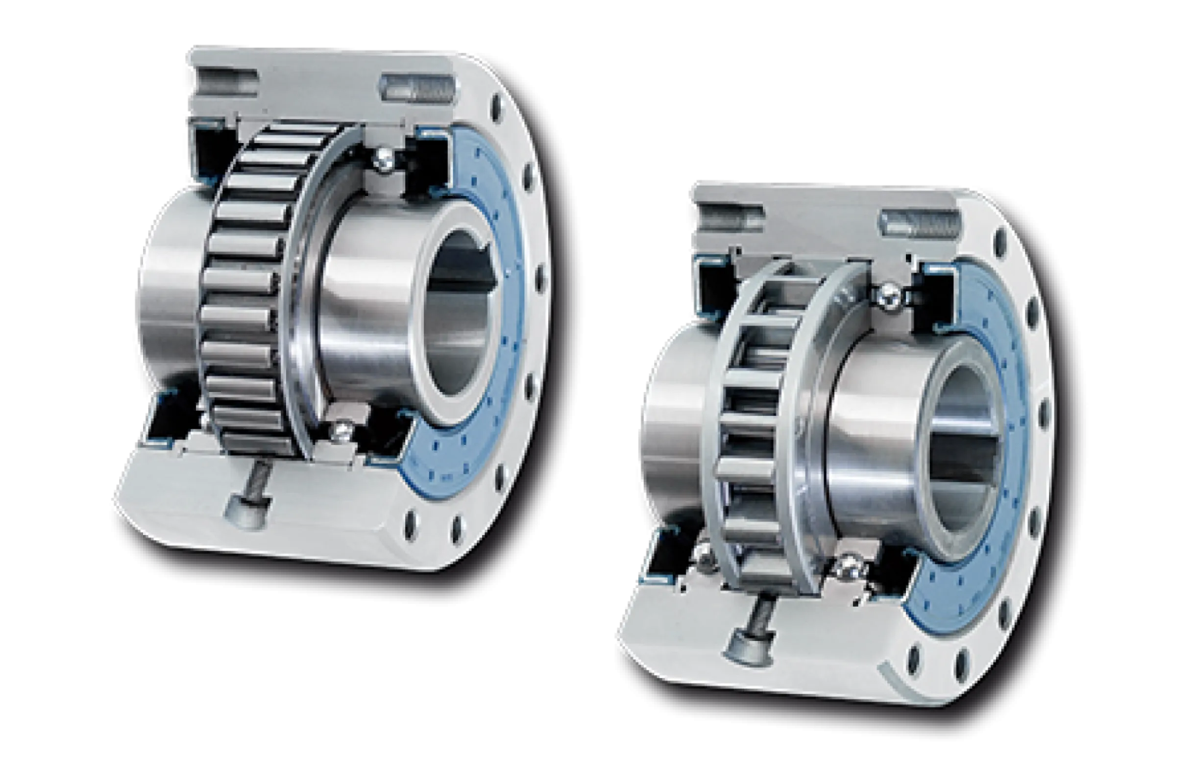 Complete Freewheels FB  for bolting to the face with sprags, available in four types