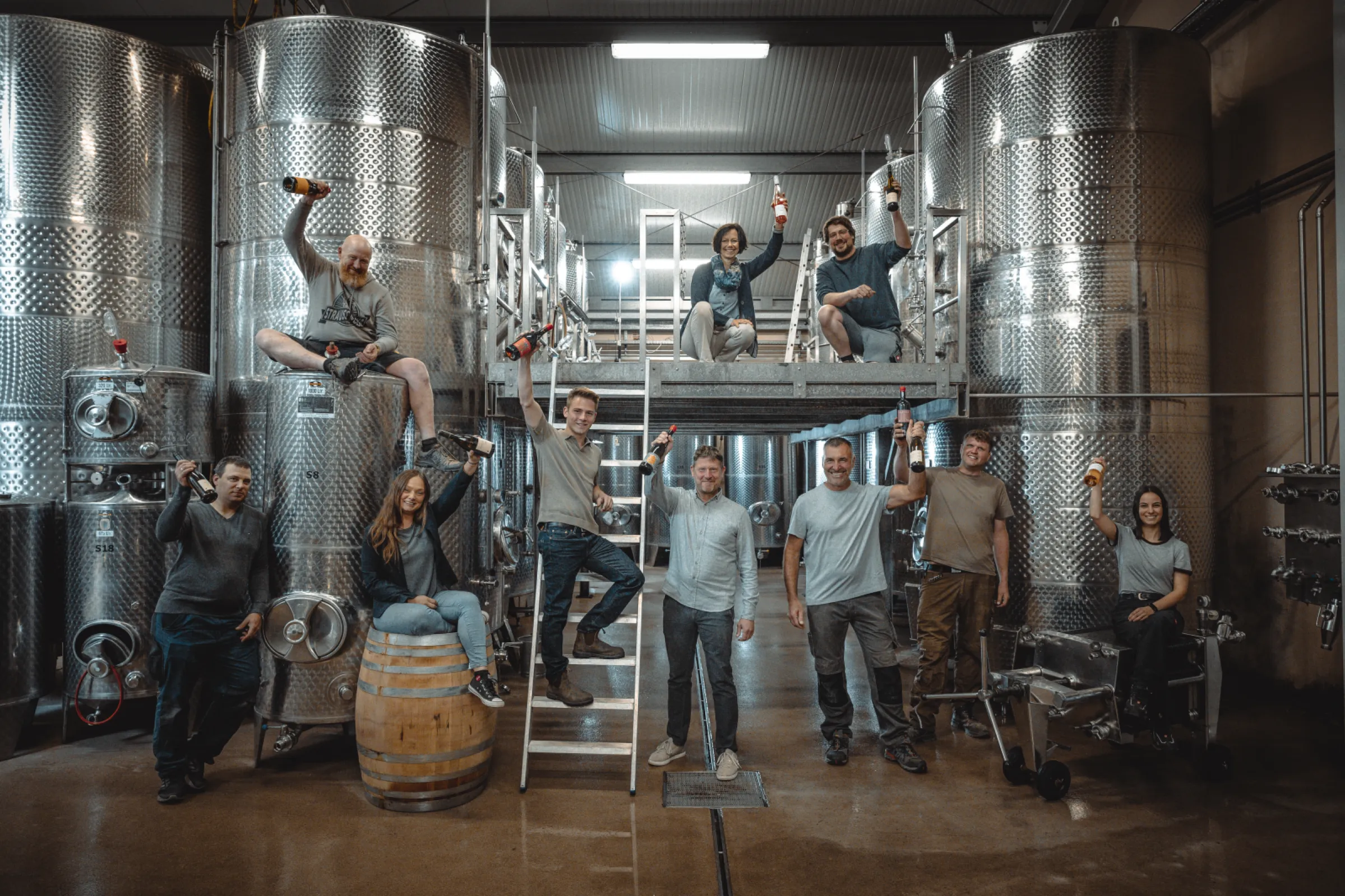 The people behind our wines, a passionate team united by a love of vineyards, craftsmanship and authentic wine