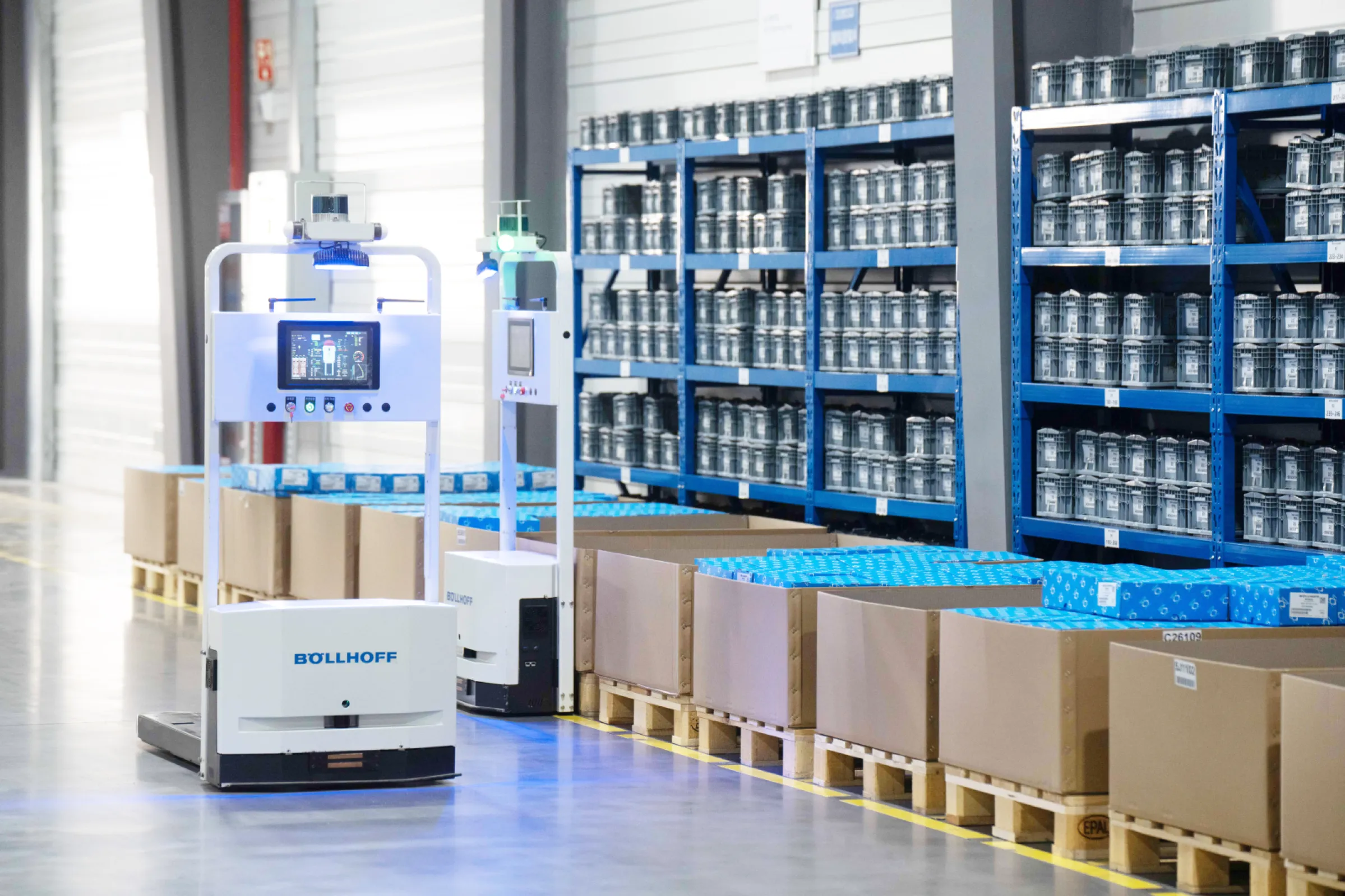 Böllhoff  China Warehouse AGV