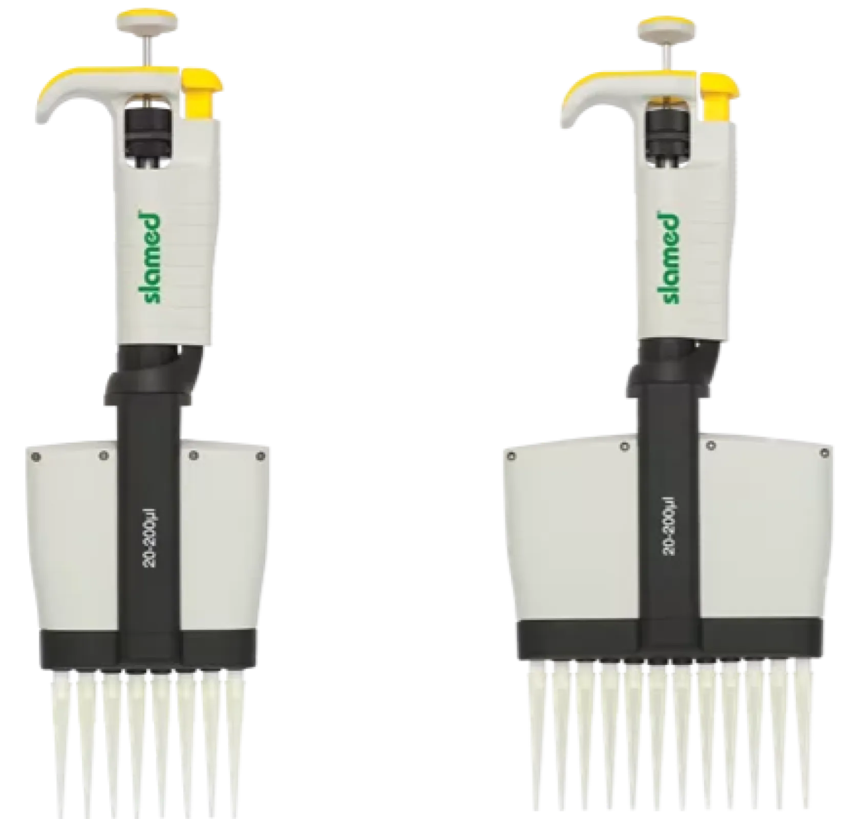 Slamed Multichannel Pipettes ME/MT (https://www.ratiolab.com/en/product/pipettes-and-equipment/slamed-multichannel-pipettes-me-mt/)