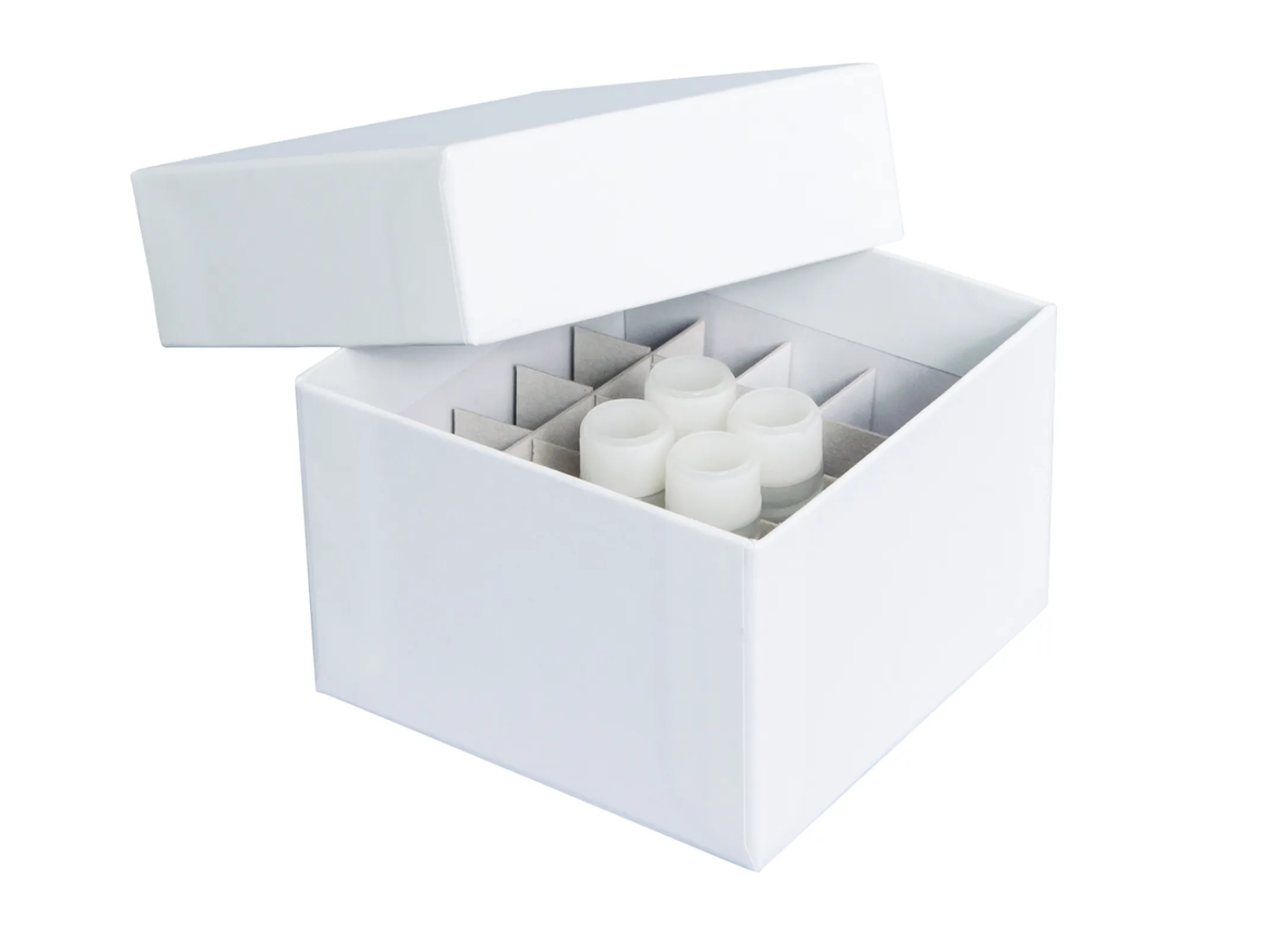 Cryo Boxes and Grid Inserts (https://www.ratiolab.com/en/product/cryo/kryo-boxen-and-grid-inserts-cardboard134-x-67/)