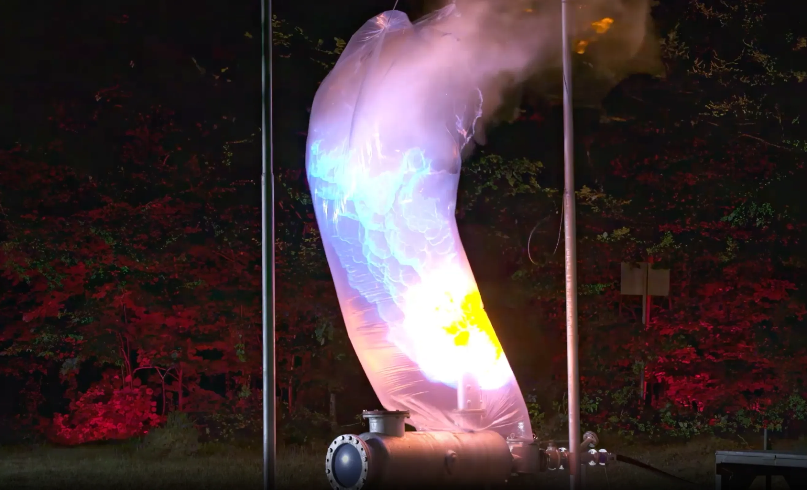 Explosion Test Atmospheric Deflagration