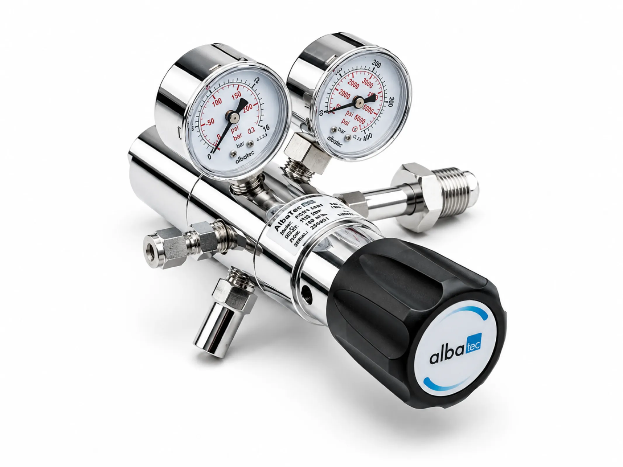 Double Stage cylinder pressure regulator