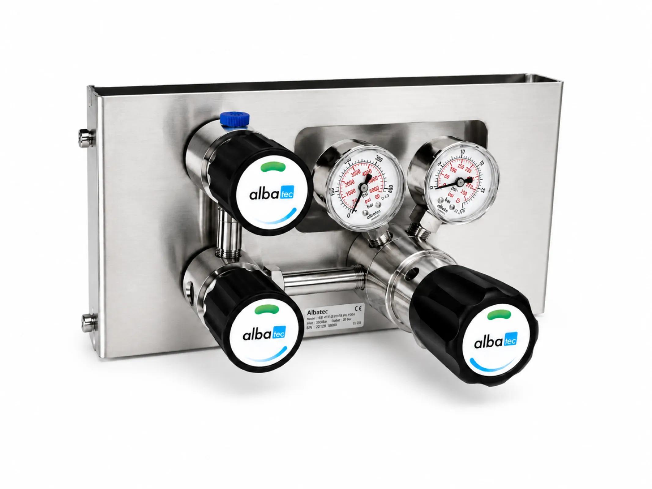 Single Inlet Gas Supply Panel, Single stage