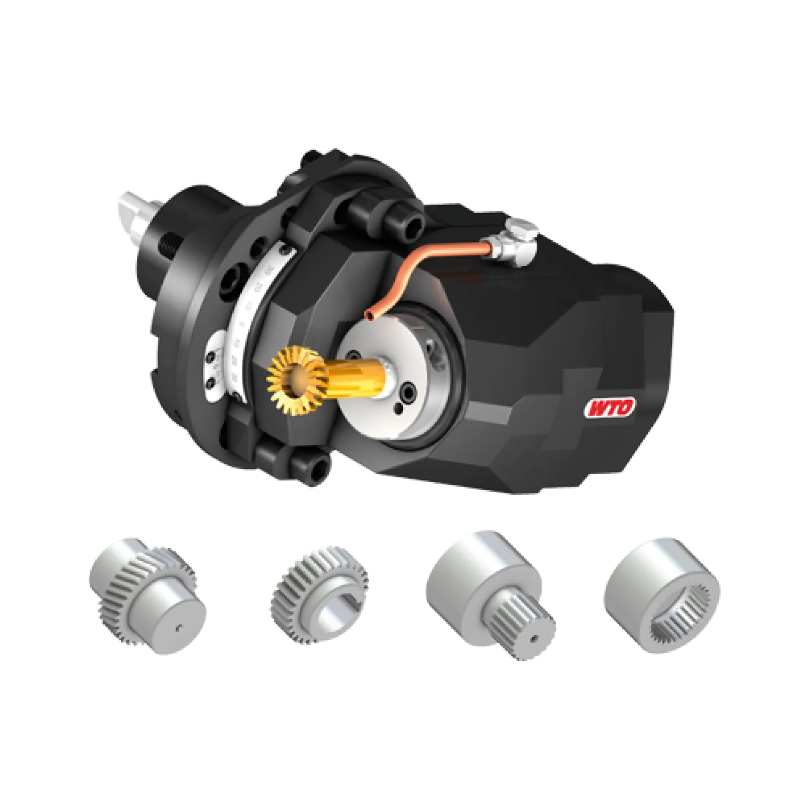 Power Skiving Unit for CNC Turning Centers