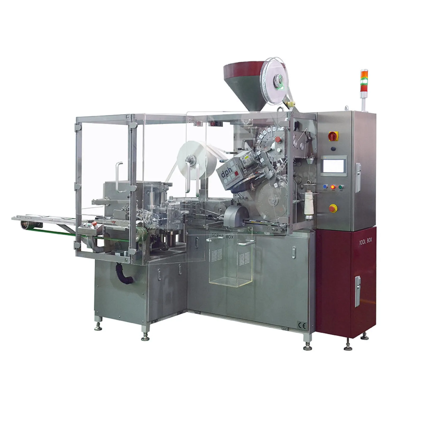 dph Maschinenbau - SC130H Single Chamber Teabag Packing Machine