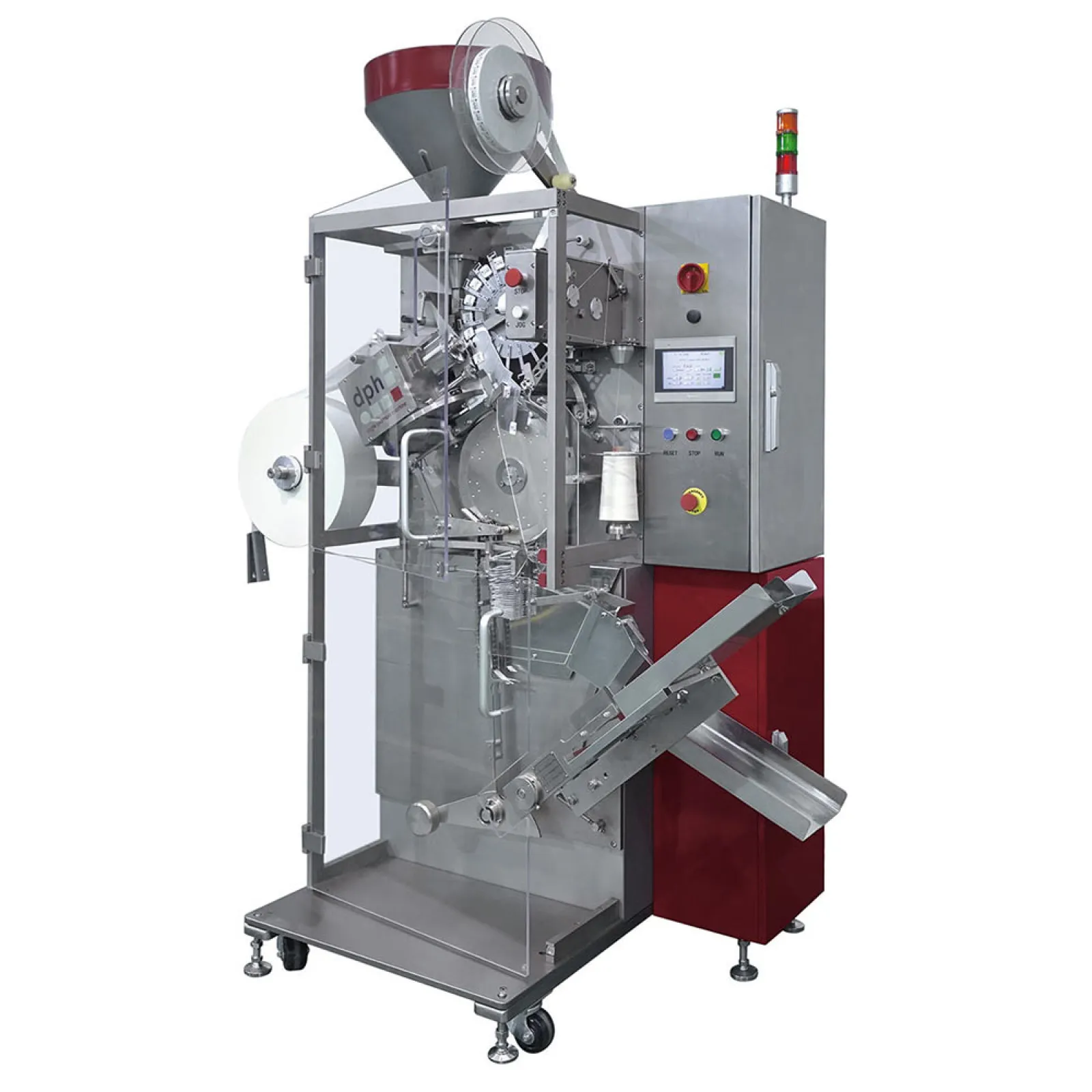 dph Maschinenbau - SC130N Naked Single Chamber Teabag Machine