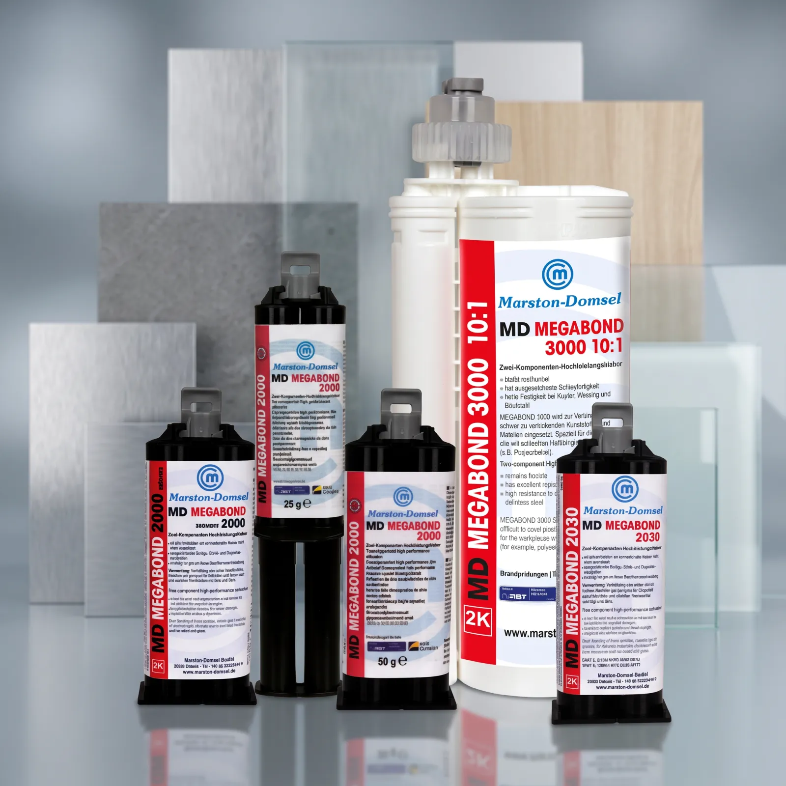 Marston-Domsel Megabond -  two-component, high-performance adhesive based on acrylate (MMA)