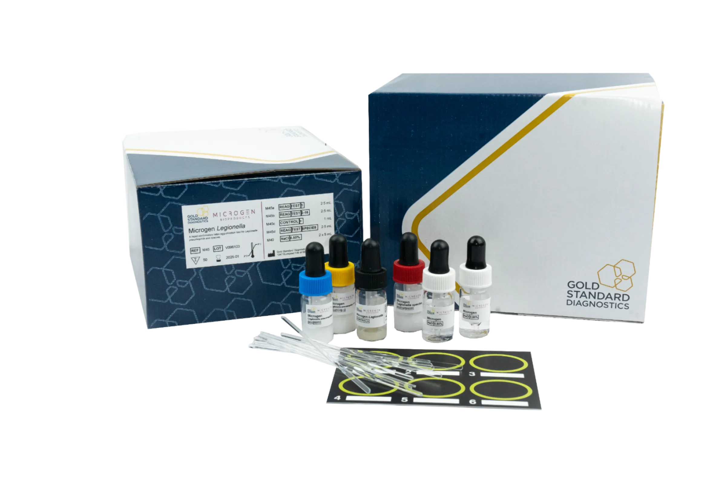 Gold Standard Diagnostics - Legionella Latex Kits