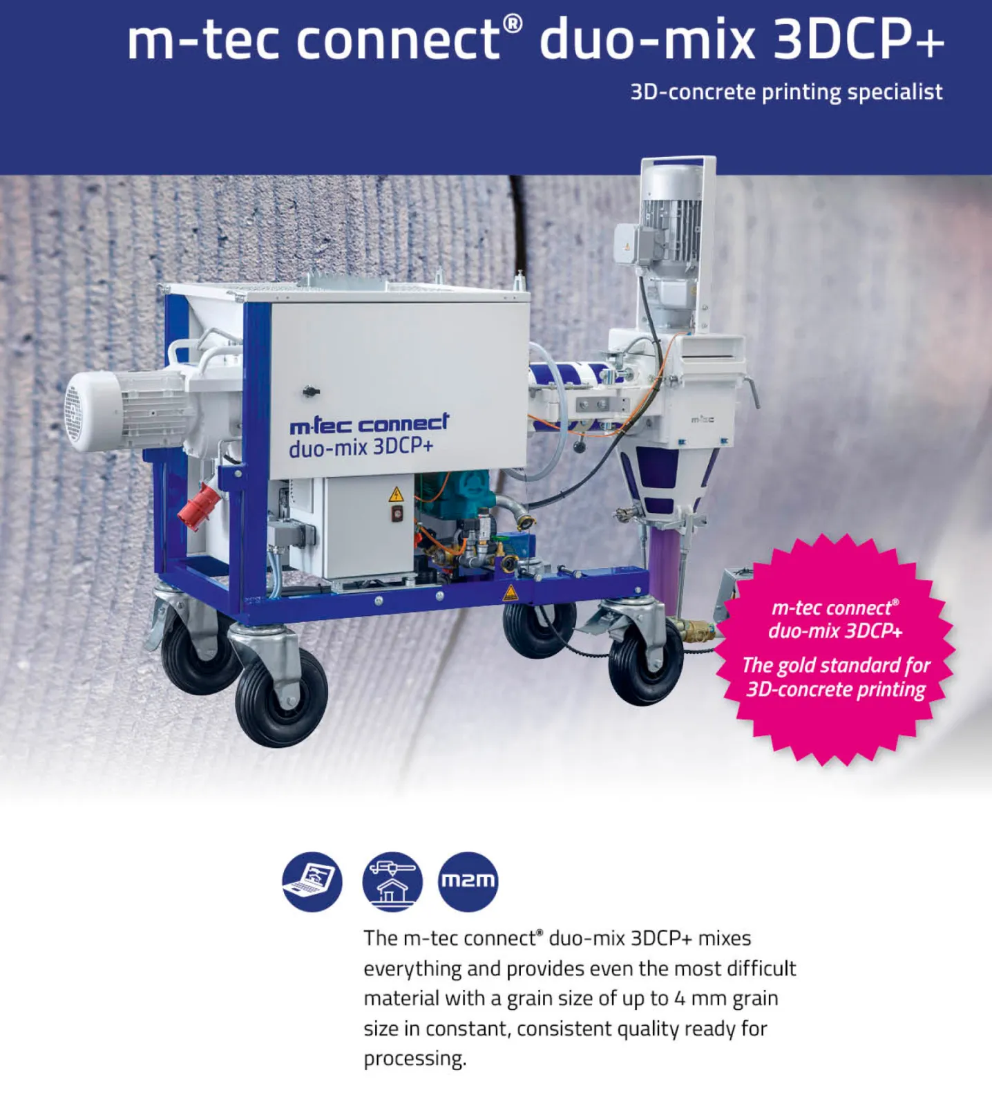 m-tec connect duo-mix 3DCP+ m-tec connect duo-mix 3DCP+