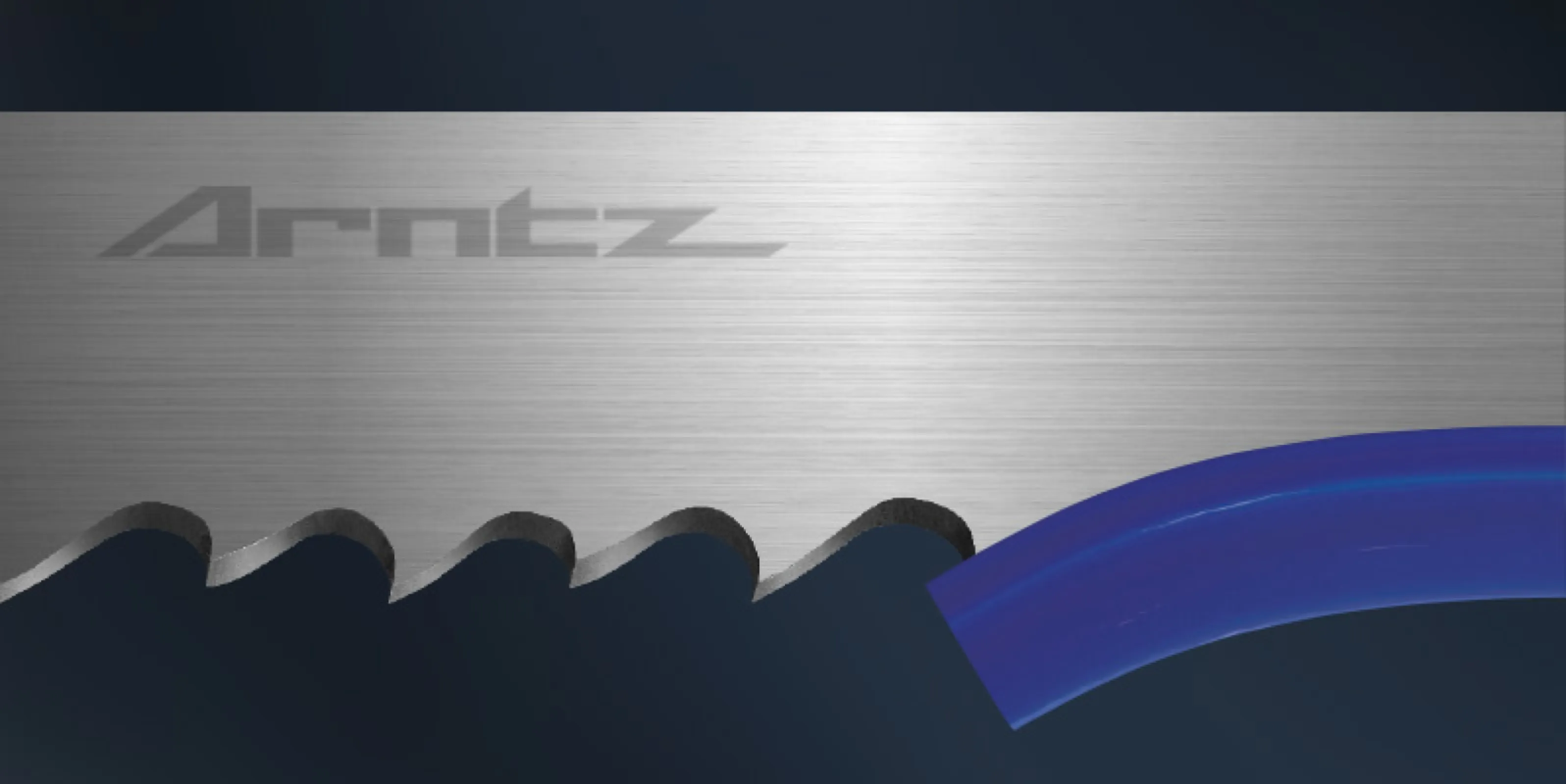 SPRINT‑PLUS band saw blade with variable pitch and durable M42 HSS tooth tips for reliable performance.