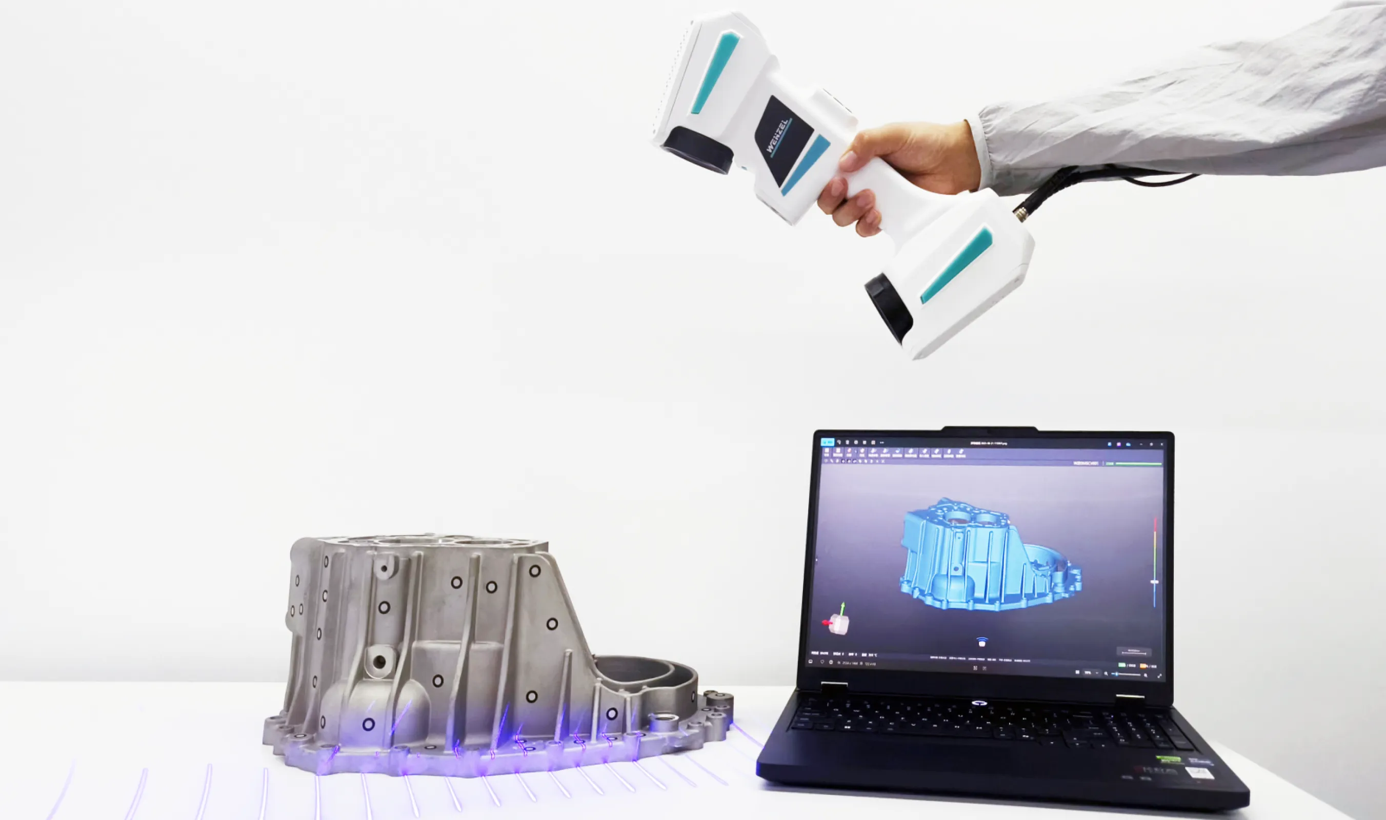 Wenzel mScan V Handheld 3D scanner