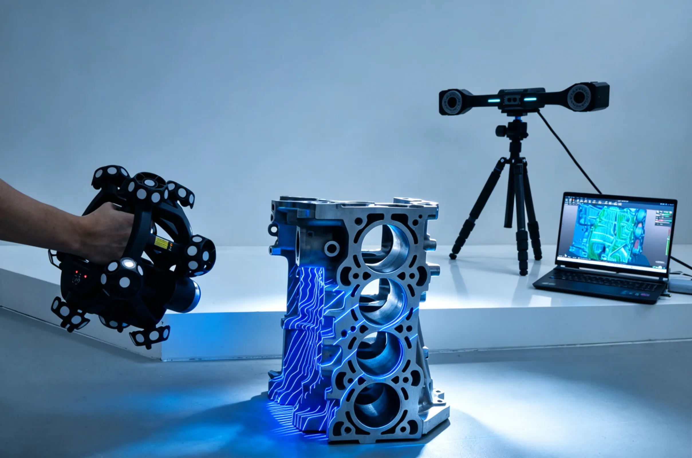 Wenzel LScan Trek Optical tracking 3D scanner