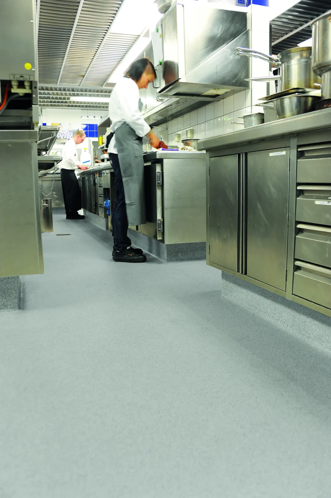 Seamless floors