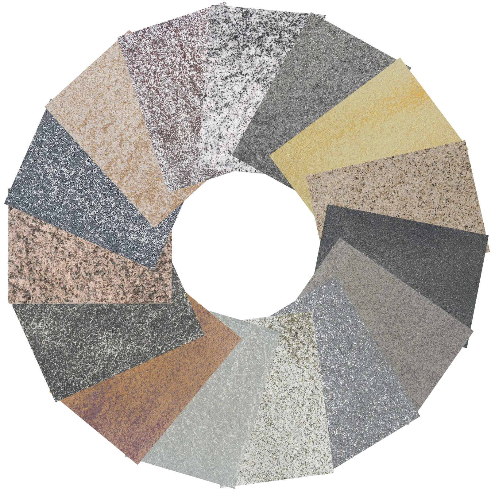 Colour fan UMBRIANO