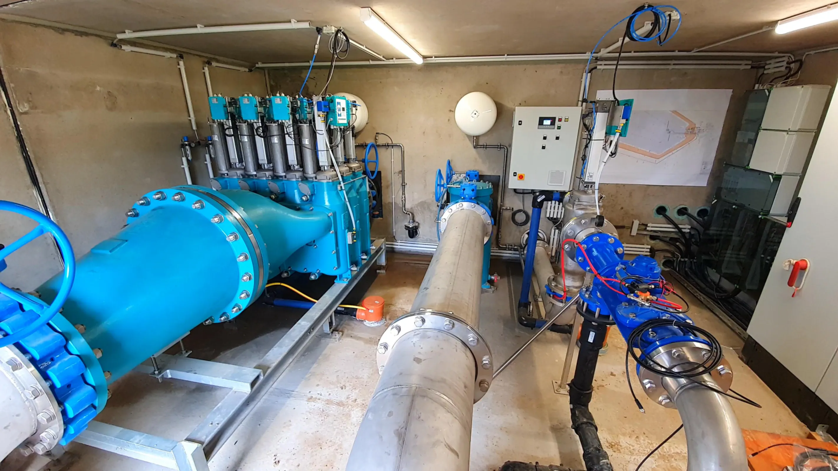 Professional filtration systems for irrigation.