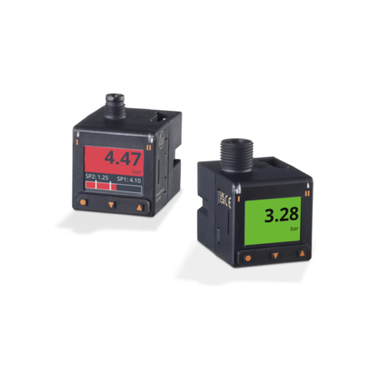Pressure sensor for pneumatics