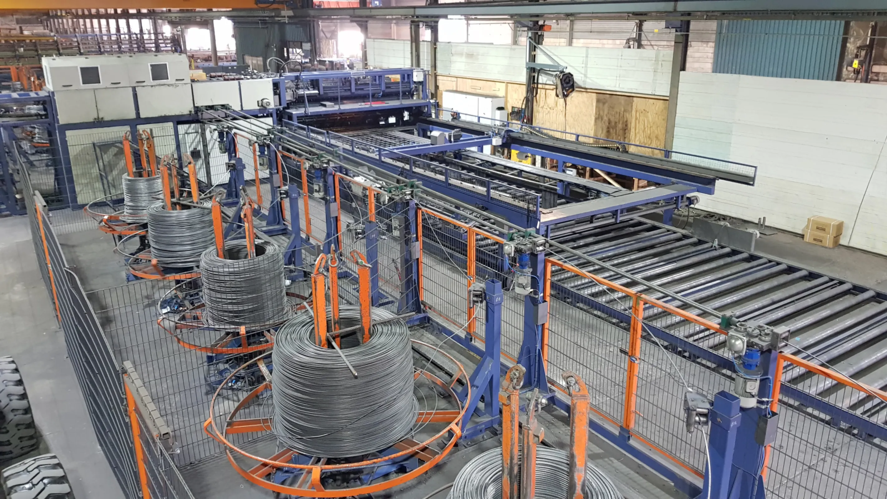 AMM II - FLEXIBLE WELDING LINE - PROCESSING HOT ROLLED & COLD DRAWN COILS