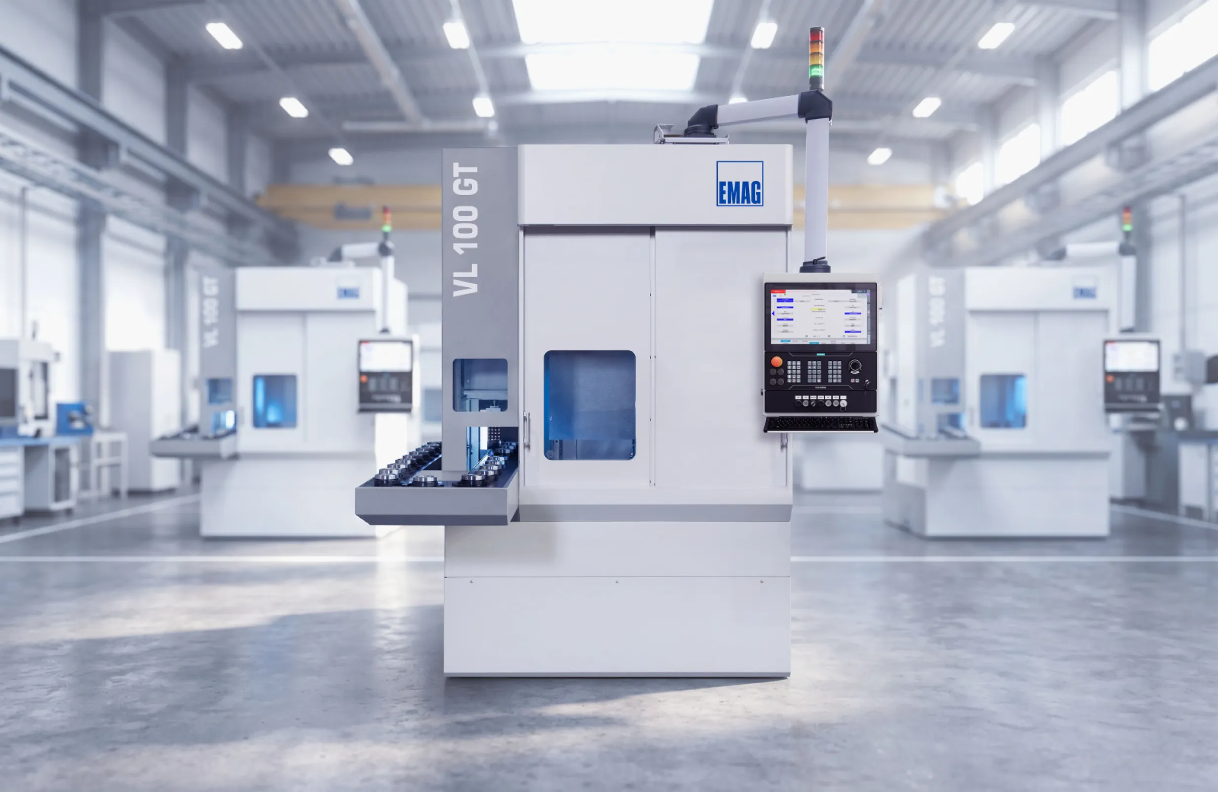 Whether for turning or grinding operations – the VL 100 GT offers the flexibility to utilize virtually all machining technologies.
