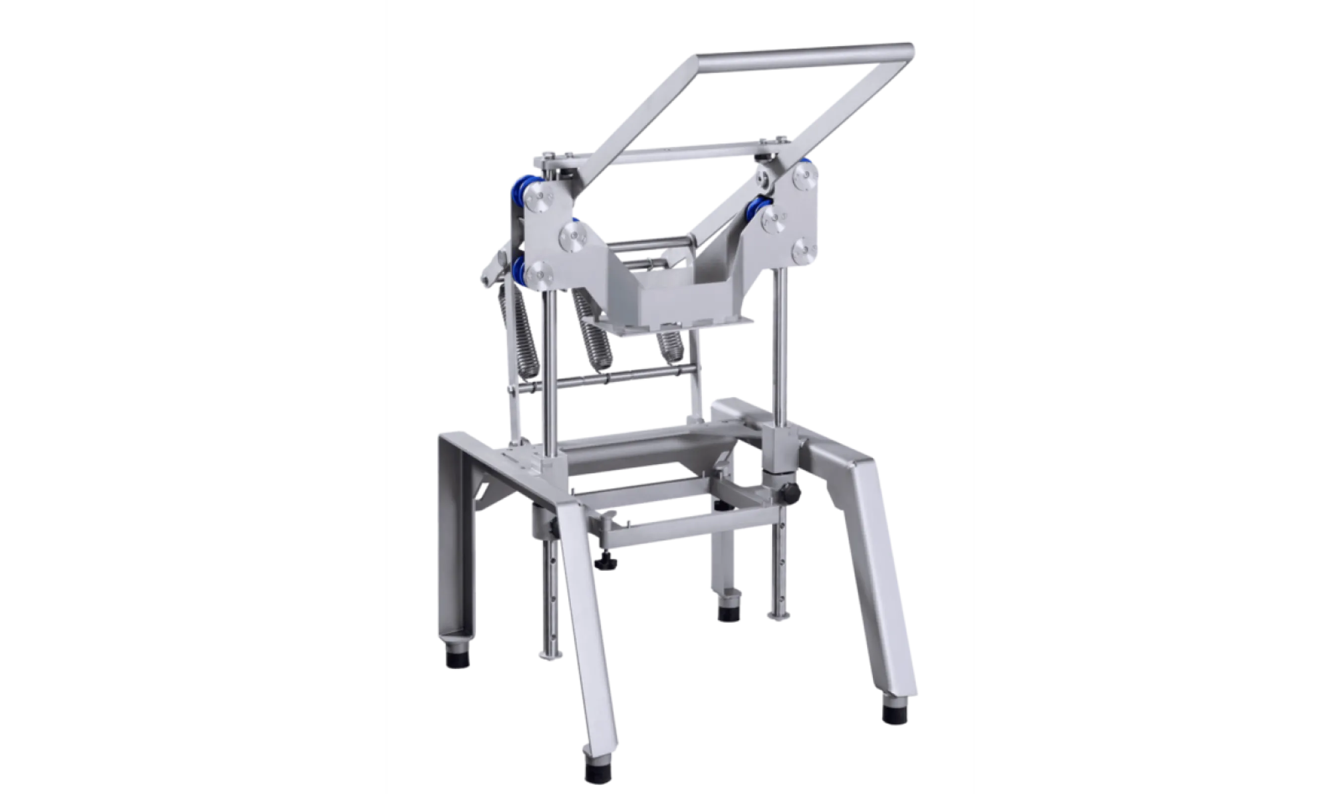 Versatile HGW to cut many food products into many different forms ; up to 600 pieces/hour