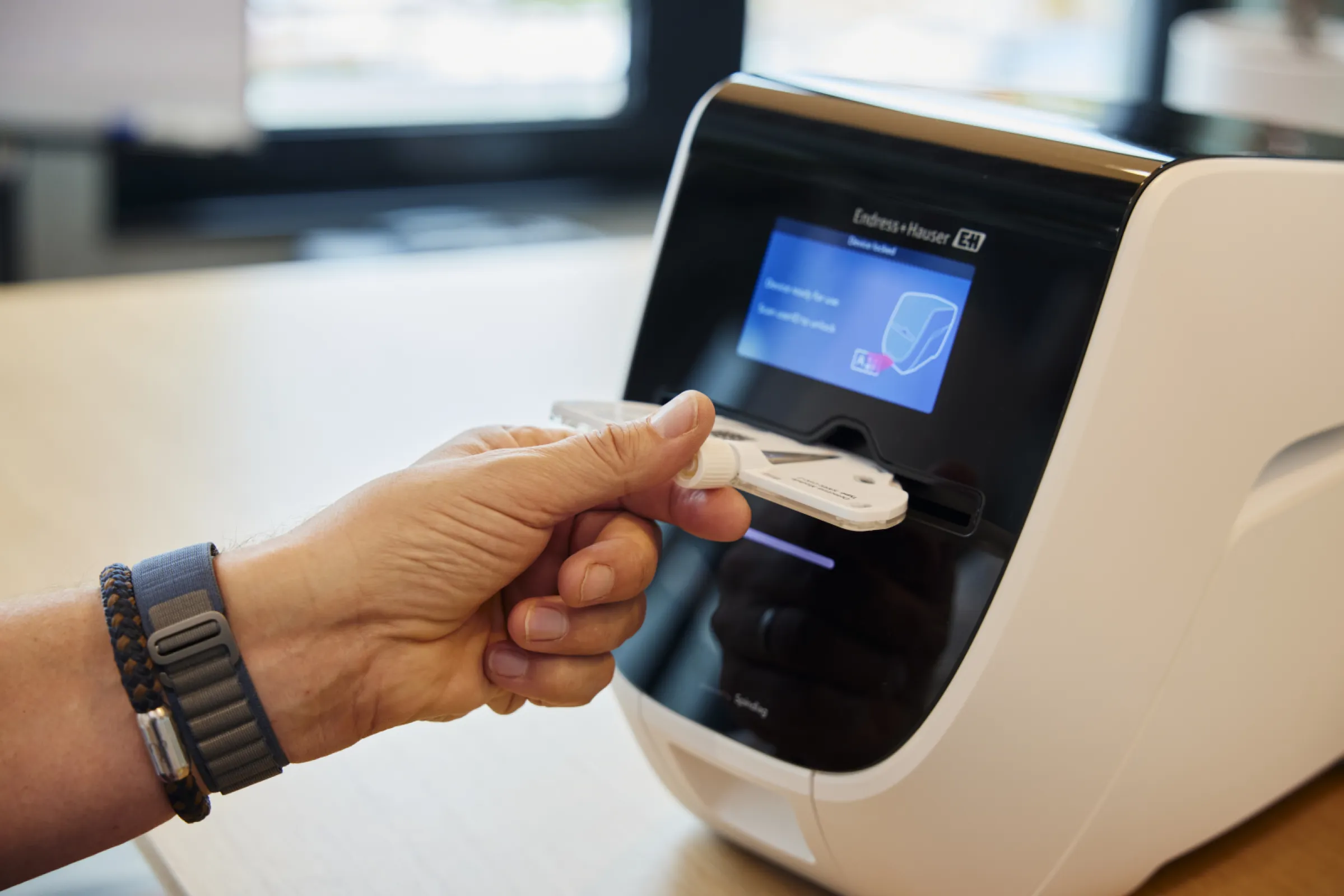 The Biosense all in one PCR based closed loop cartridge system. Multiparameter testing of a single sample within 2 hrs. No extra equipment's  & cold storage required.