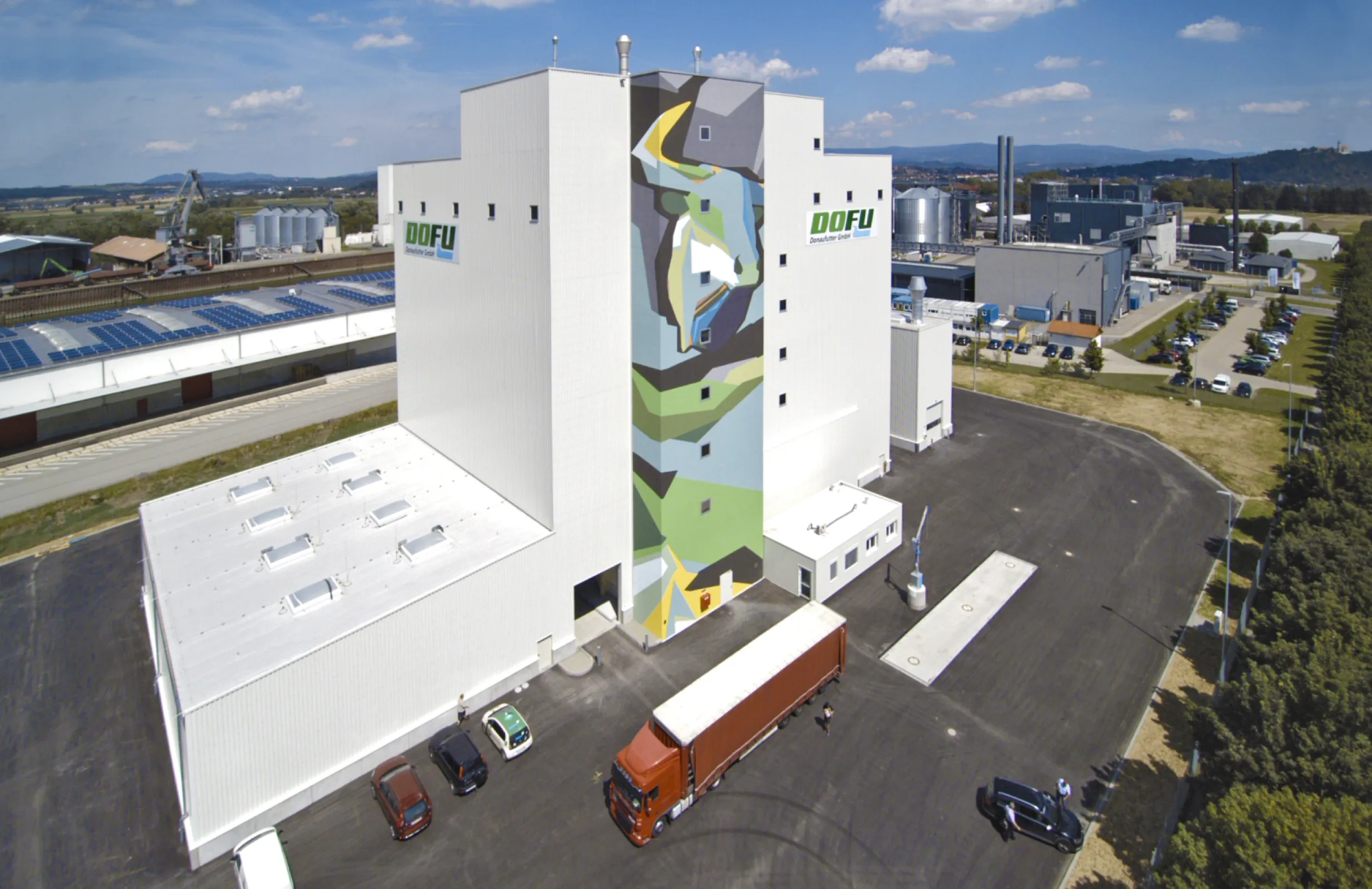 "DoFu", Germany - compound feed plant 40 t/h with grain storage