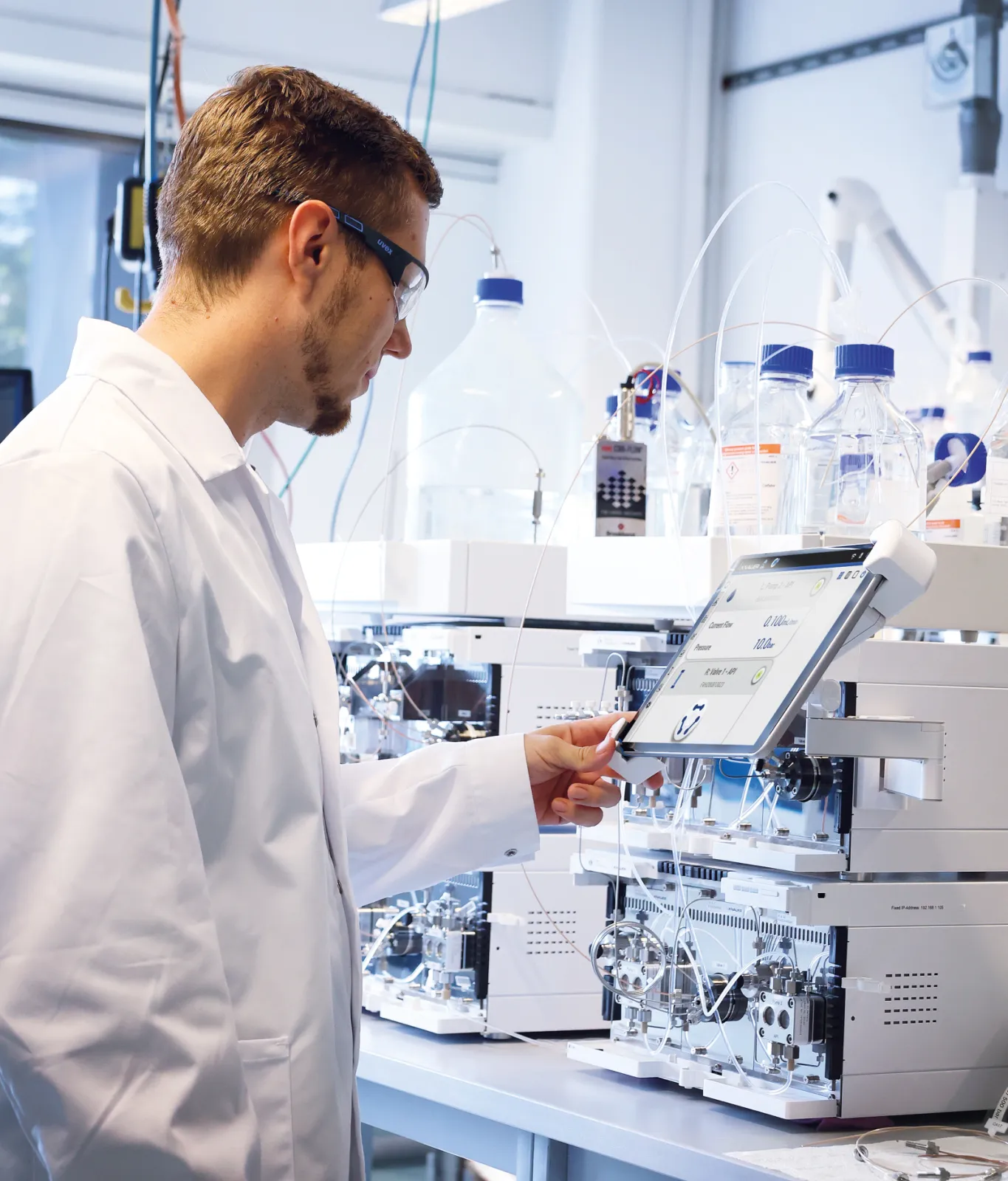 IJM NanoScaler for the lab-scale production of lipid nanoparticles
