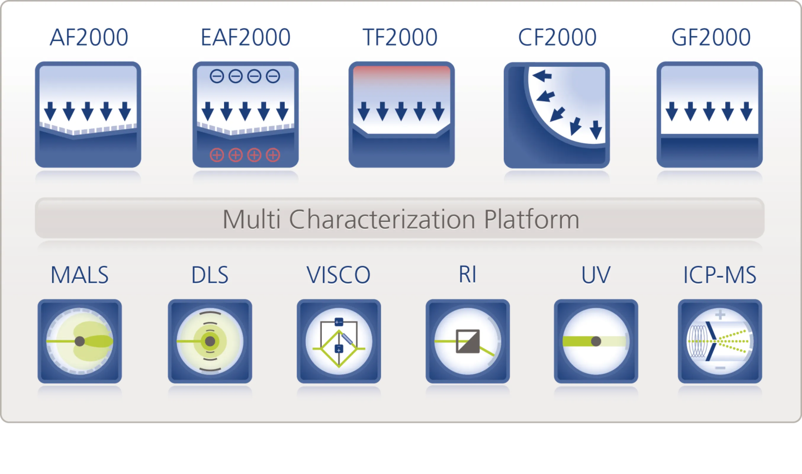 Field-Flow Fractionation Platform and Detection