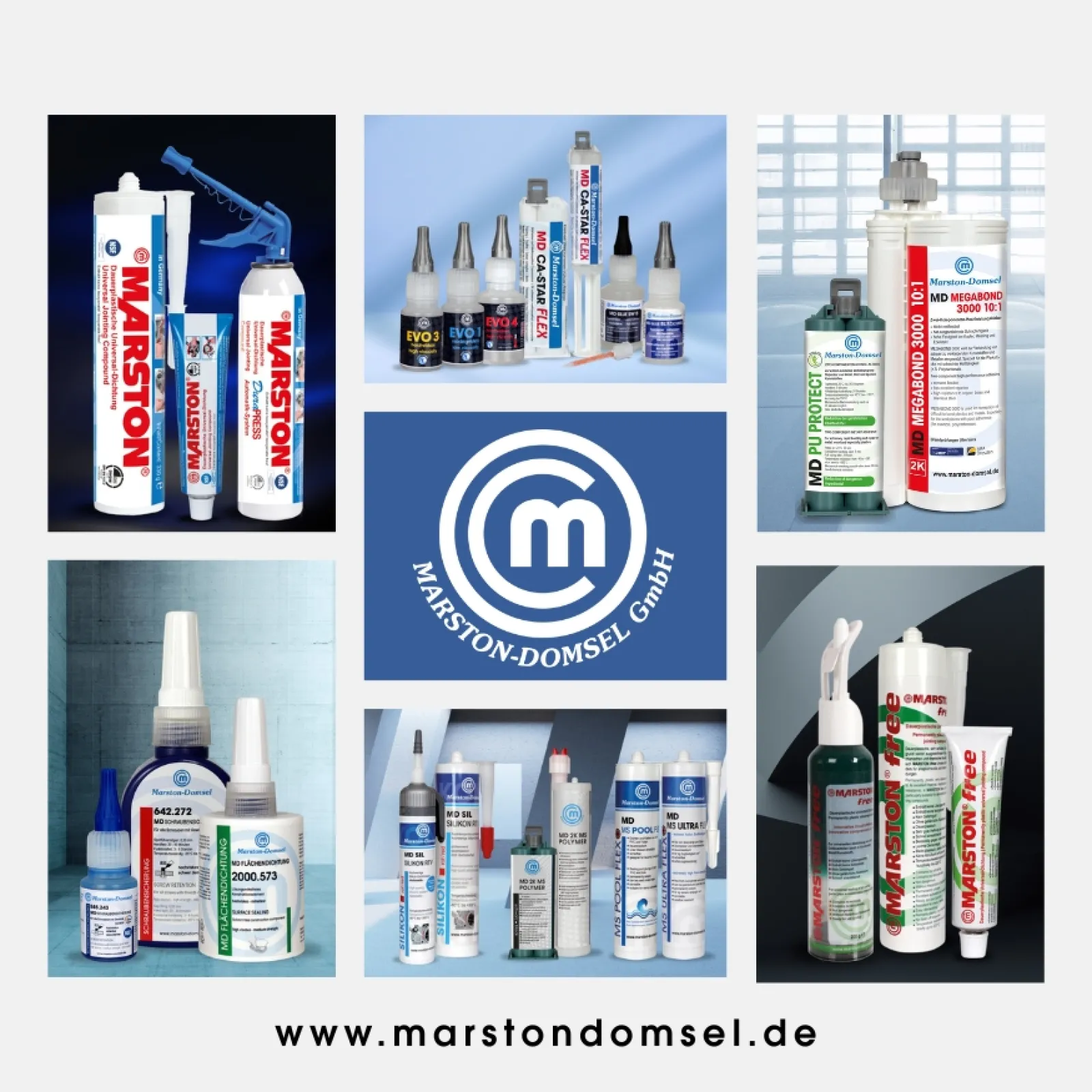Marston-domsel GmbH - Your partner for sealing, adhesive,  safety and fixing systems