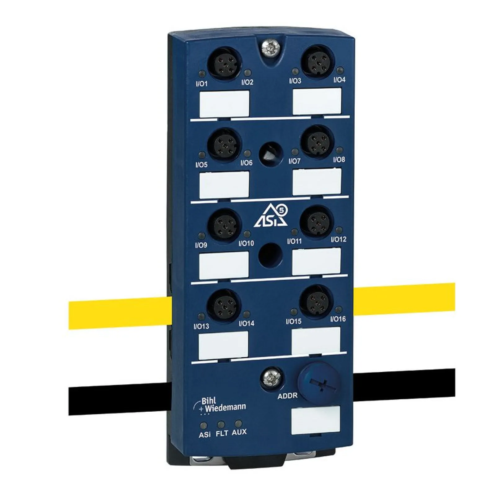 ASi-5 Self-configuring I/O Module, IP67, M12, 16I/O