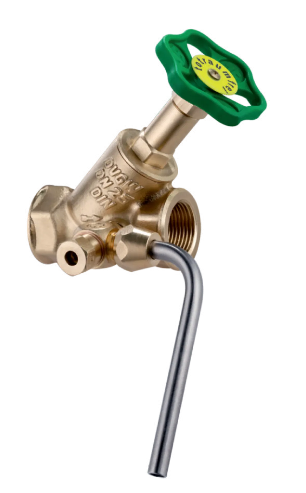 Angle valve (without nut, non-self-sealing)