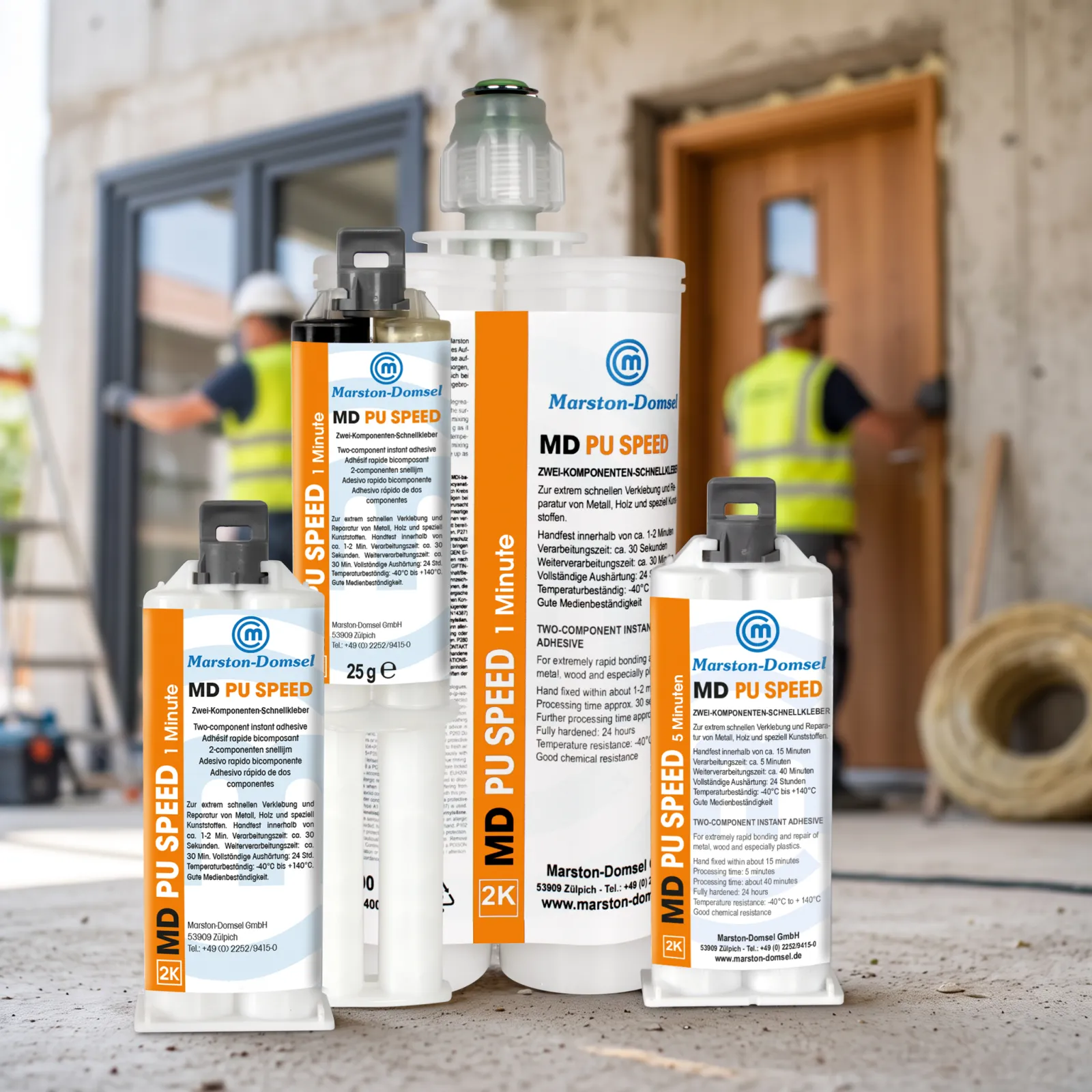 Marston-Domsel PU-SPEED - highly innovative, two-component, polyurethane-based instant adhesive