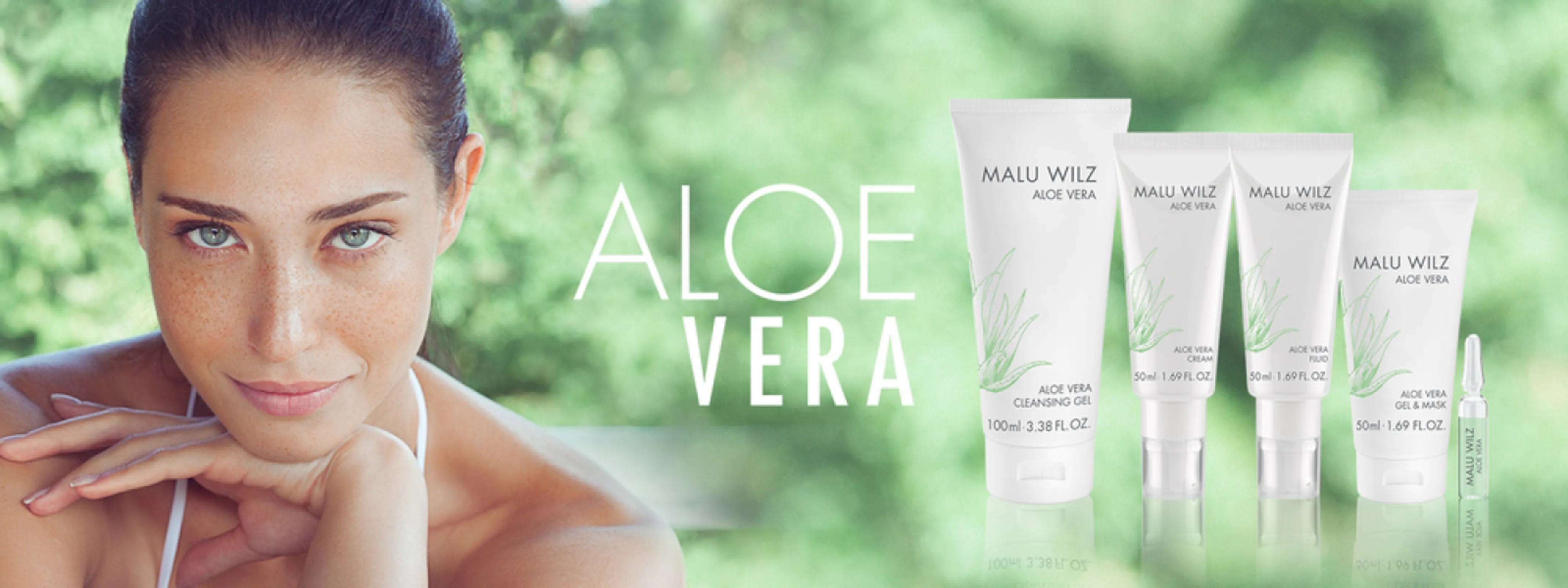 MALU WILZ ALOE VERA SKIN CARE LINE