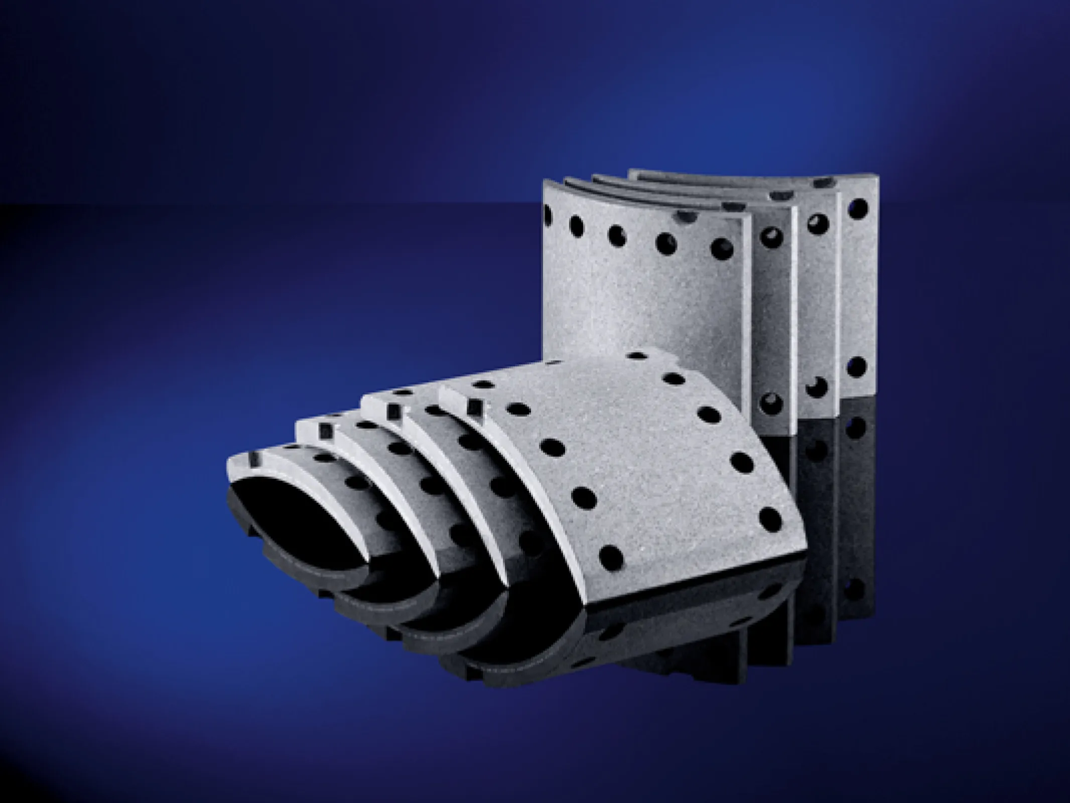 Drum brake lining for commercial vehicle applications