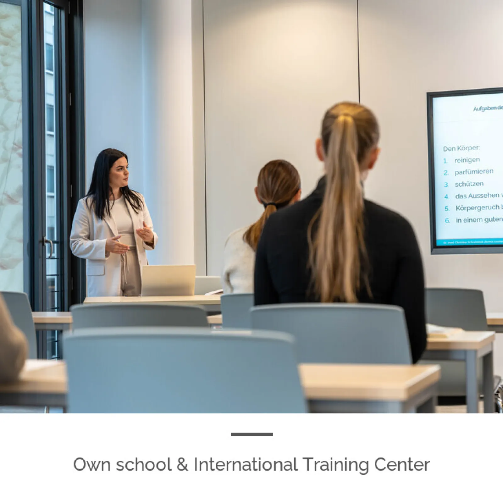 Own school & International Training Center